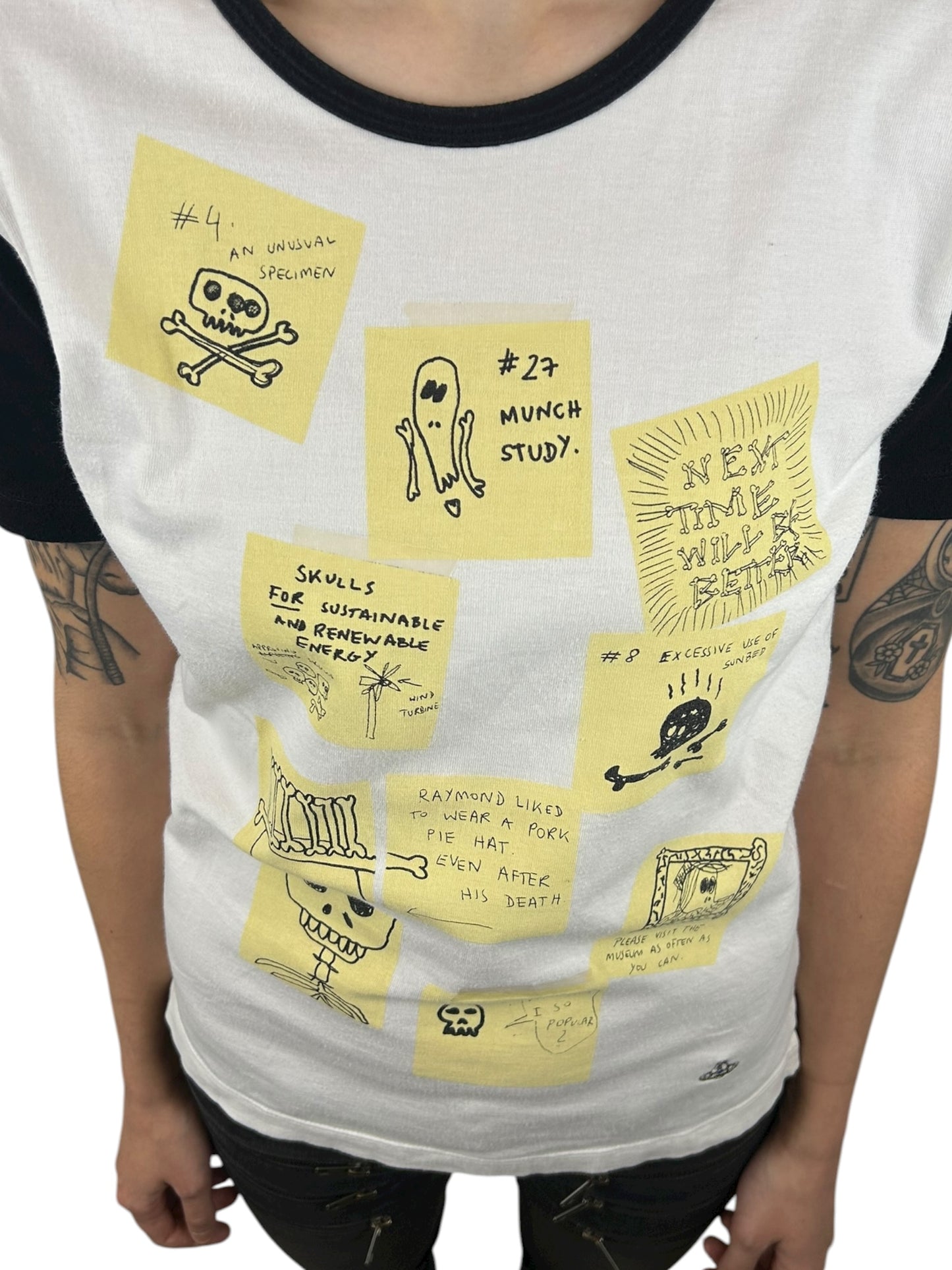 Vivienne Westwood Man “Unalive” Post-it T-Shirt (M)