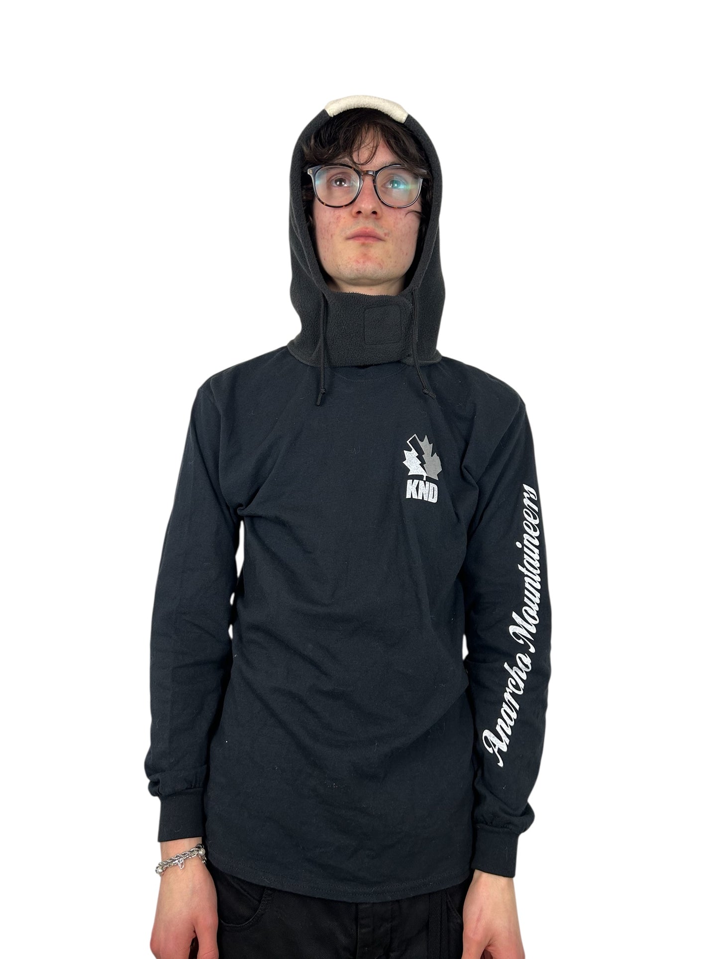 2017 Mountain Research Fleece Hooded Hockey Long-sleeve Shirt (M)