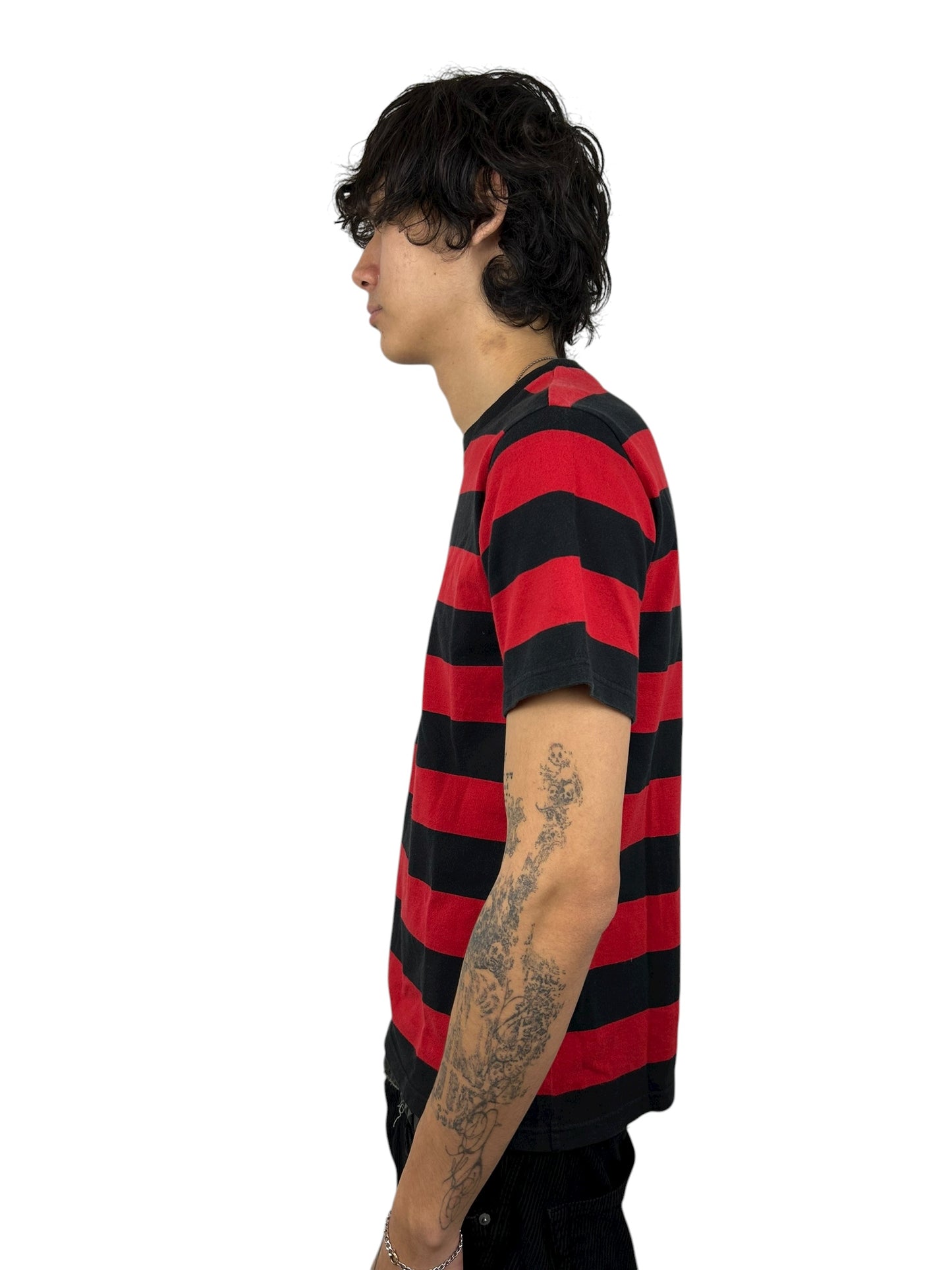 2003AW Number (N)ine Kurt Striped T-Shirt (M)