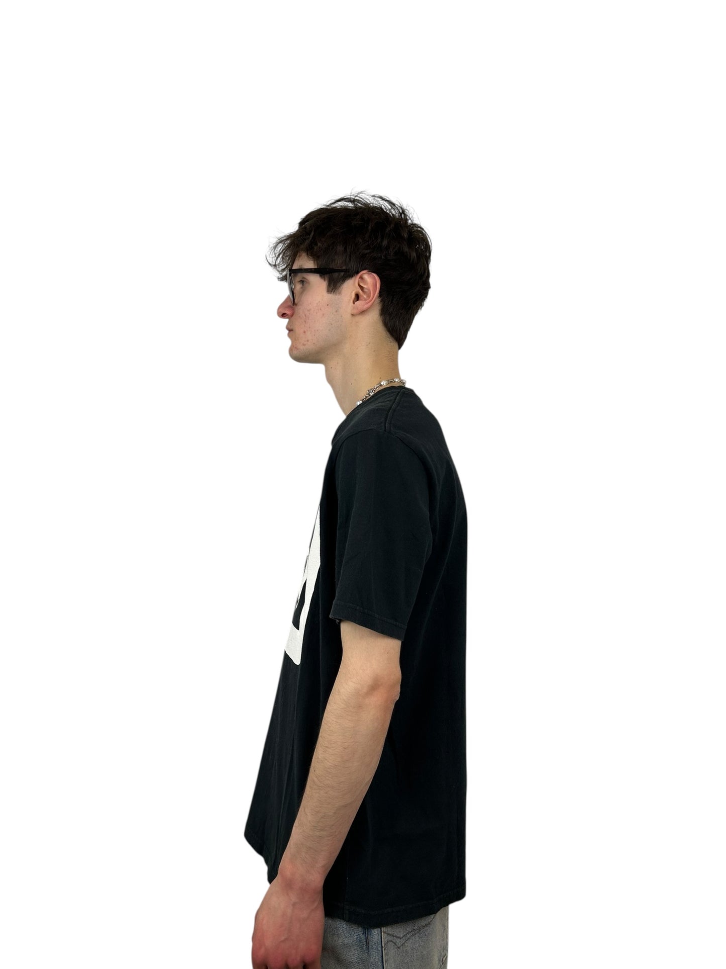 2017AW Undercover Fangs Face Graphic U Logo T-shirt (L)