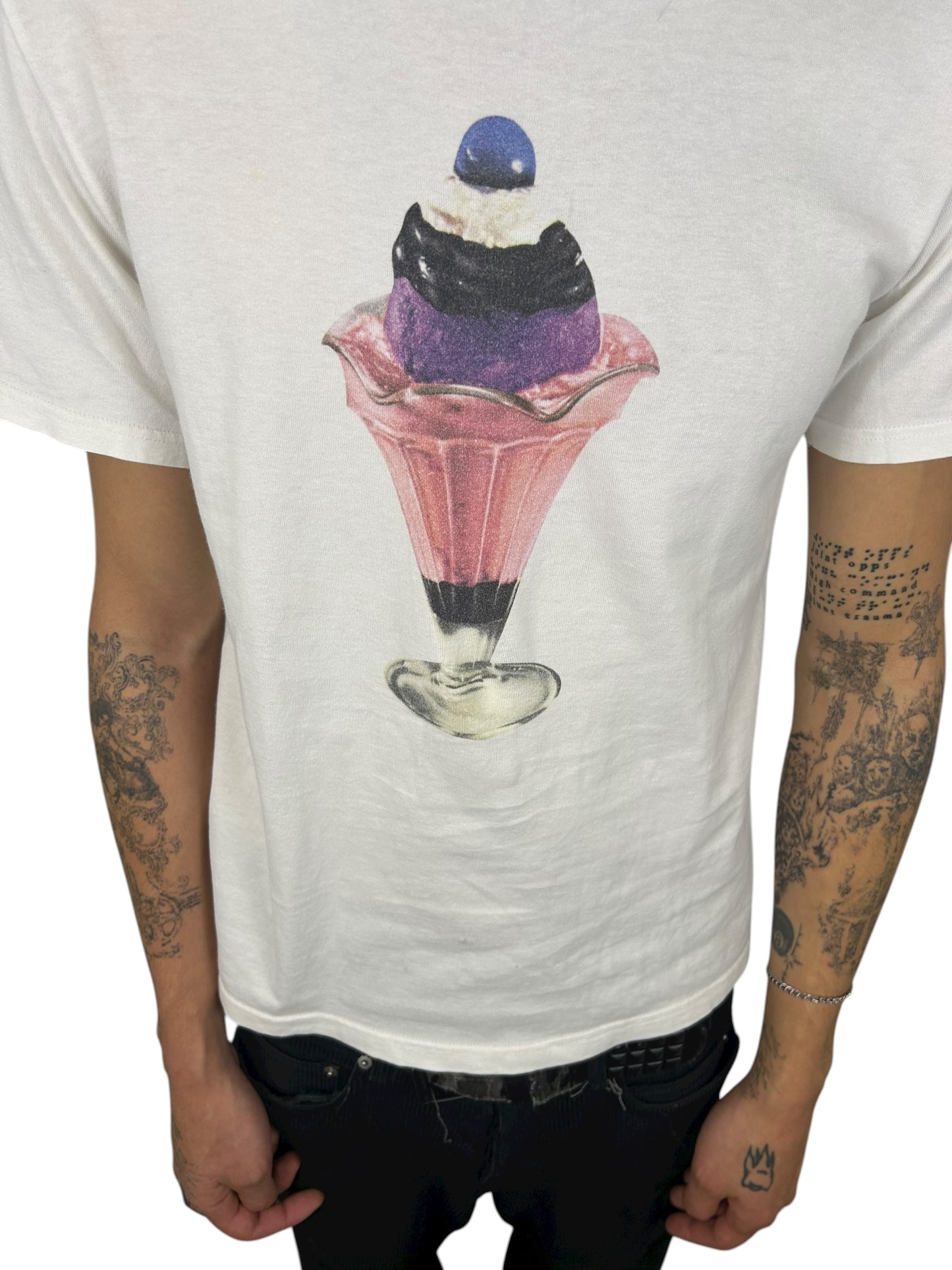 2009FW Number (N)ine Ice Cream Sunday T-Shirt (M)