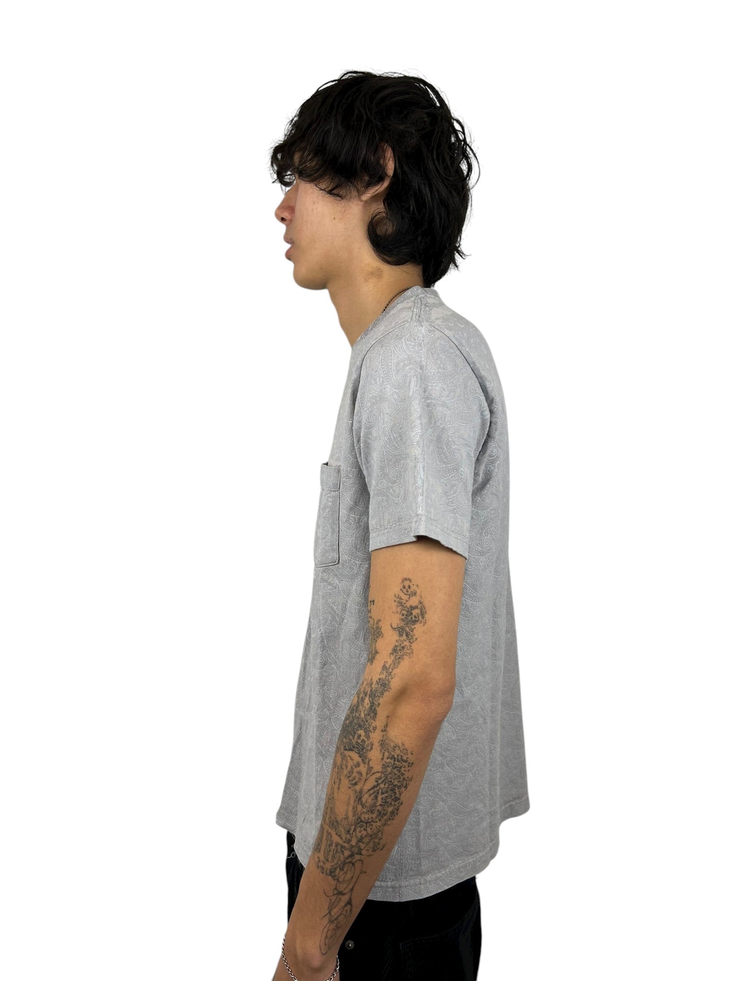 2008AW Number (N)ine Paisley Printed T-Shirt (L)