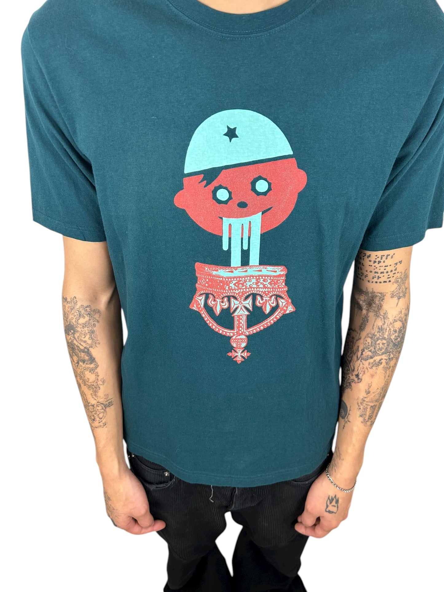 2007SS Undercover "Sick of Kings" Graphic T-Shirt (M)