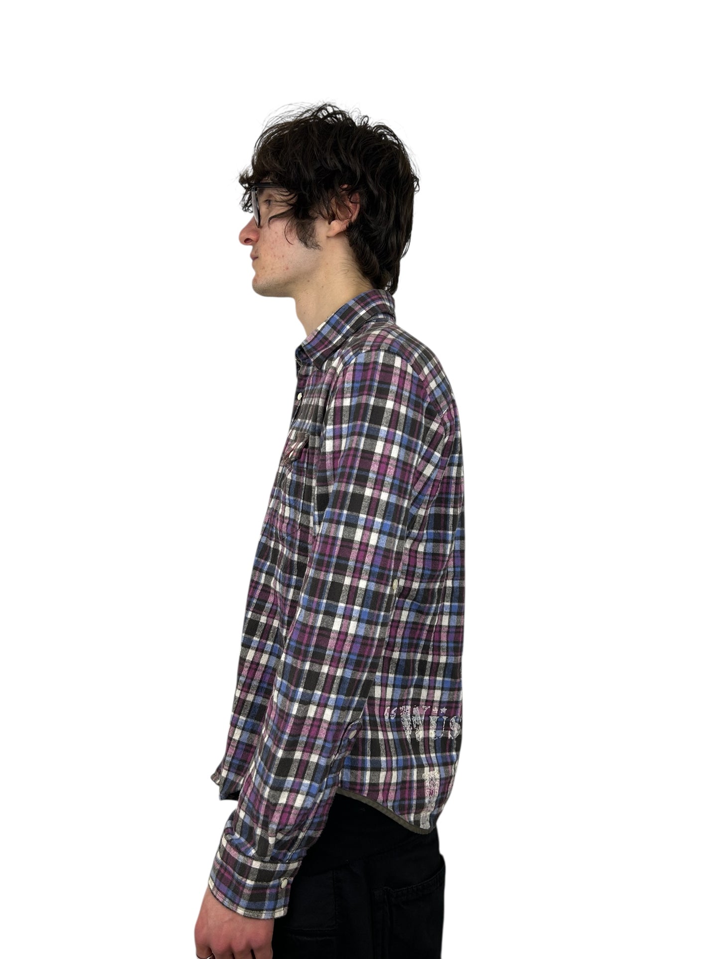 2000s PPFM “Wustenfuchs 1944” WWII Tartan Check Flannel (M)
