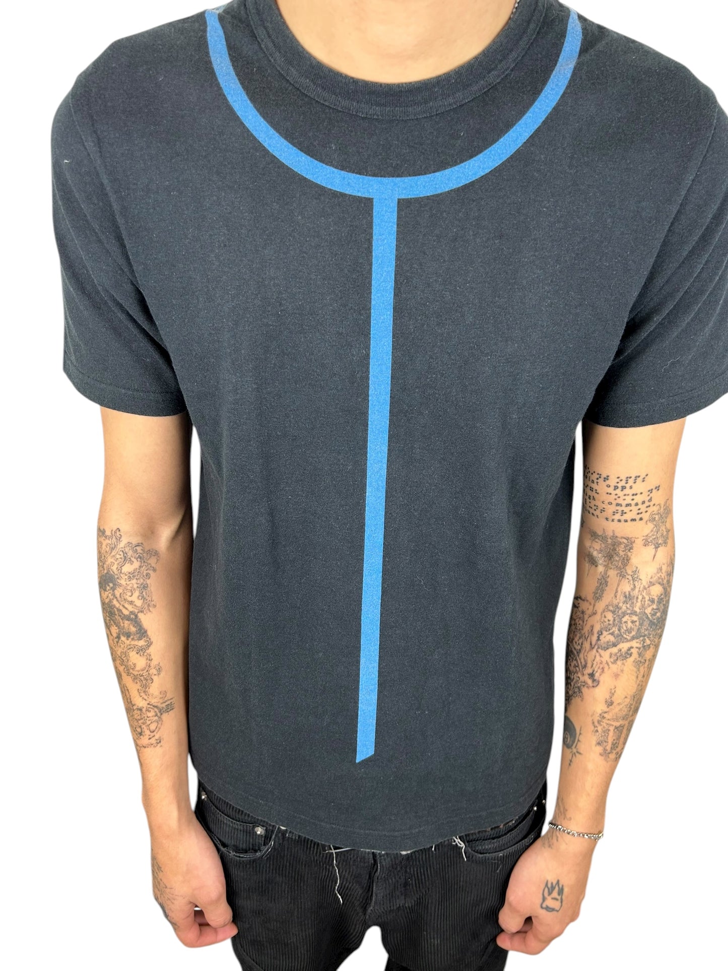 Undercover T-Line Graphic Print T-Shirt (M)