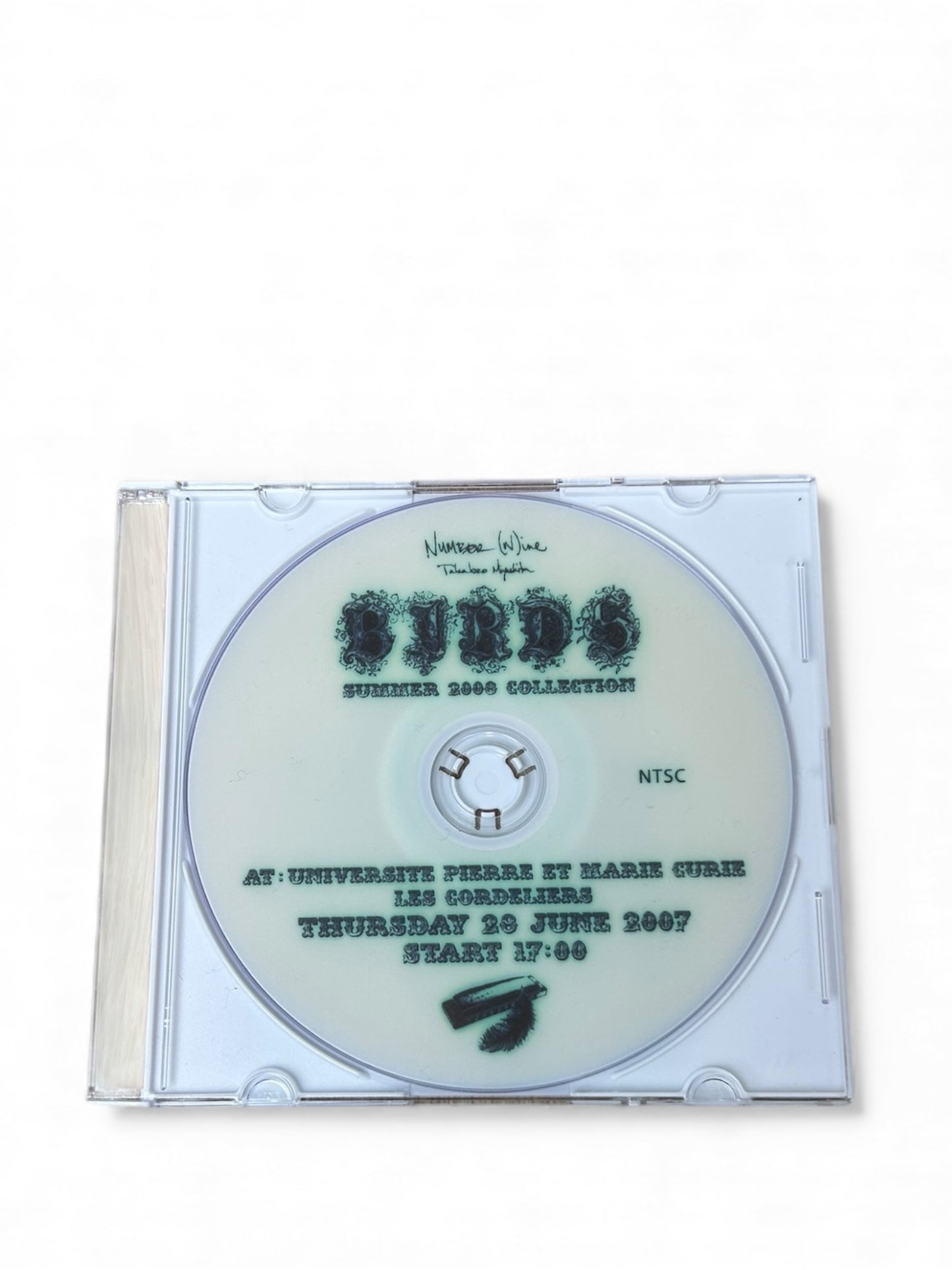 2008SS Number (N)ine “BIRDS” Collection DVD