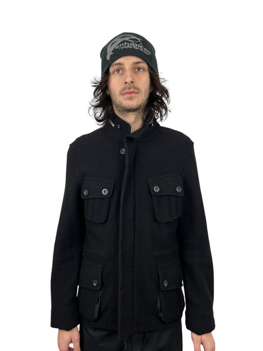 2000s PPFM Military Wool Cargo Jacket (M)