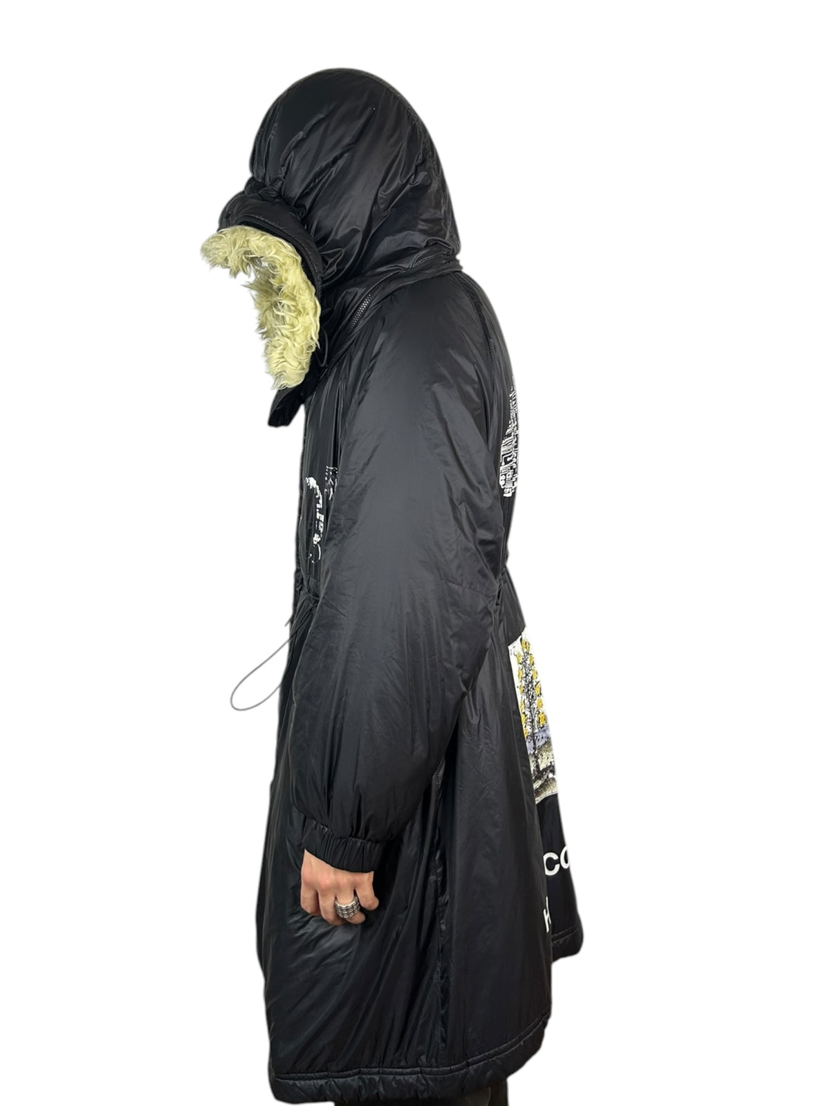 2017AW Undercover “Human Noise Control” Fur Hood Parka (OS)