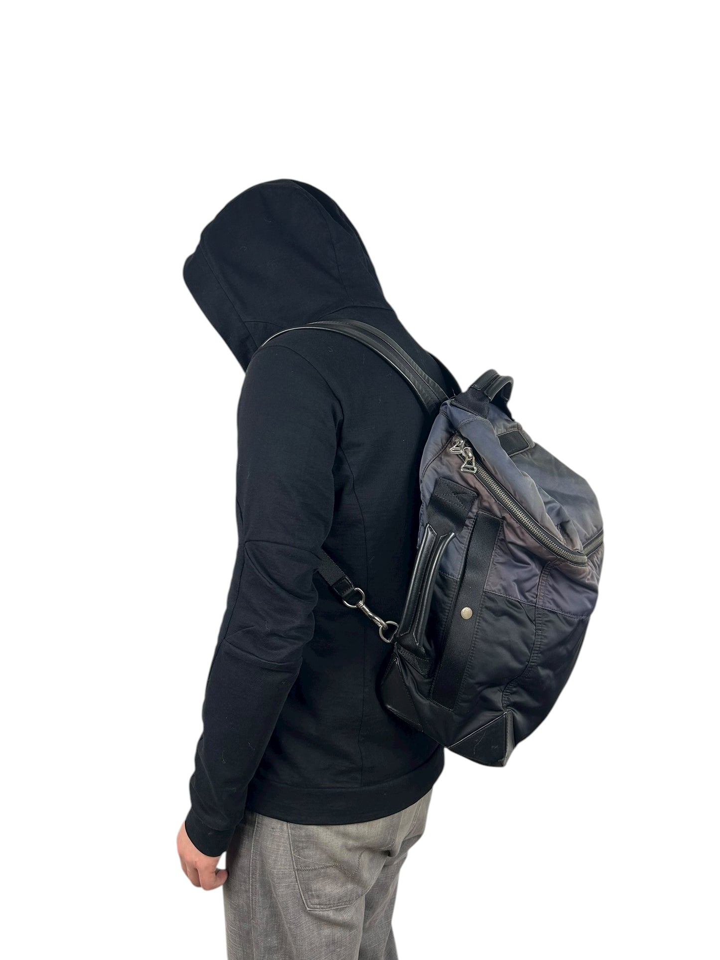 2010s Alexander Wang Faded 2-Way Nylon Backpack