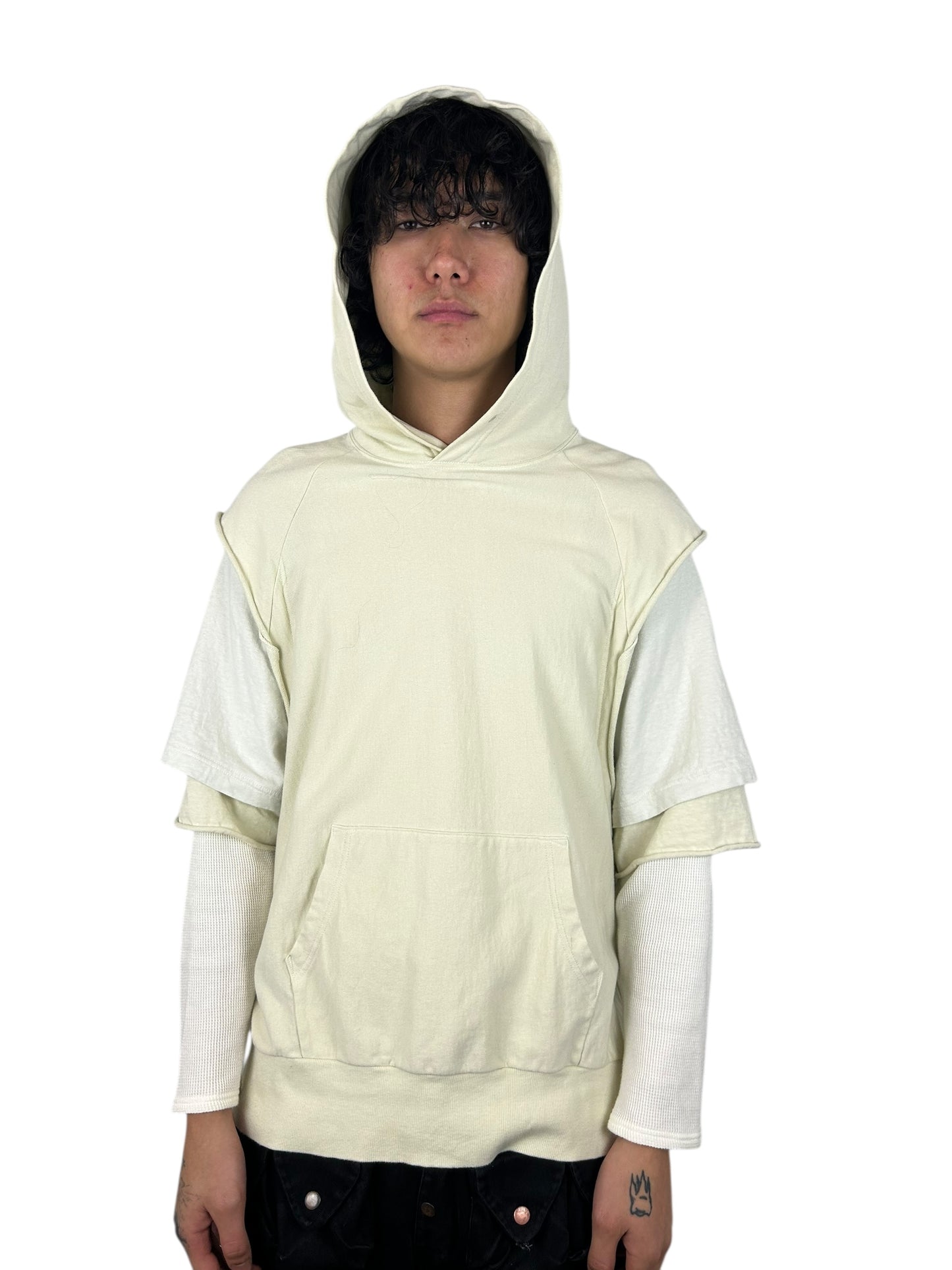 2021SS Undercover Layered Sleeve Hoodie (L)