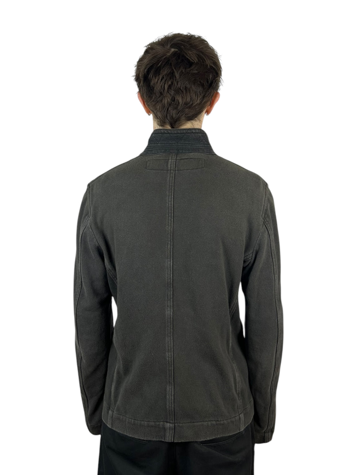 2006AD Junya Watanabe Man Deconstructed “Columbus University” Button-Up Jacket (S)