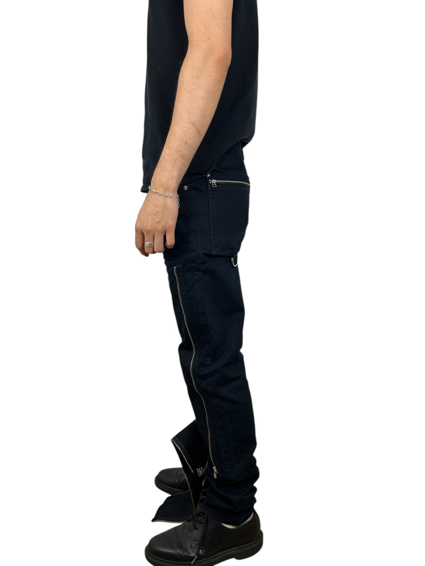 2015SS Hood By Air Detachable Panel Zipper Pants (32x32)