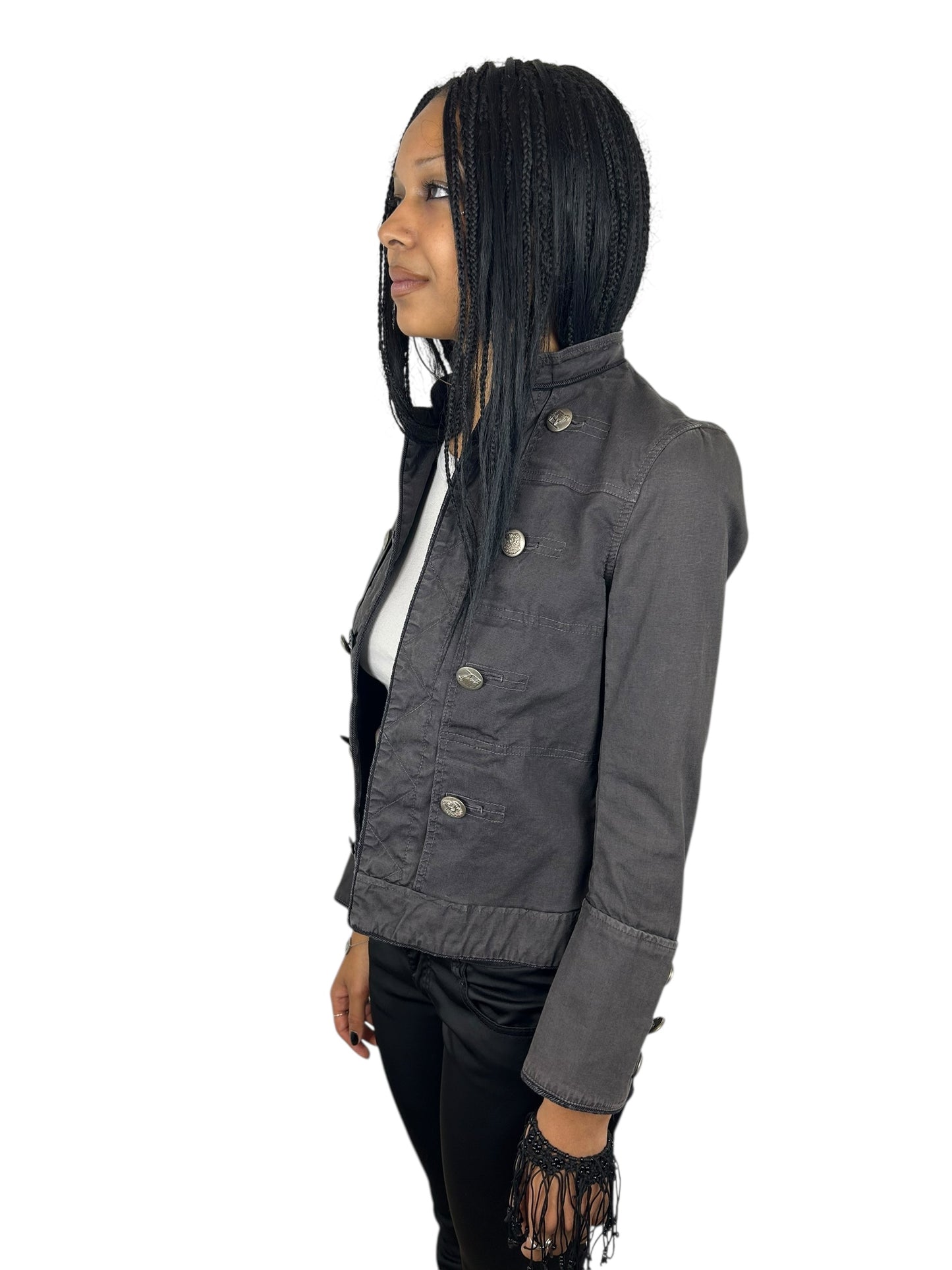 2011 Spring RTW Undercover Military Inspired Double Breasted Jacket (S)