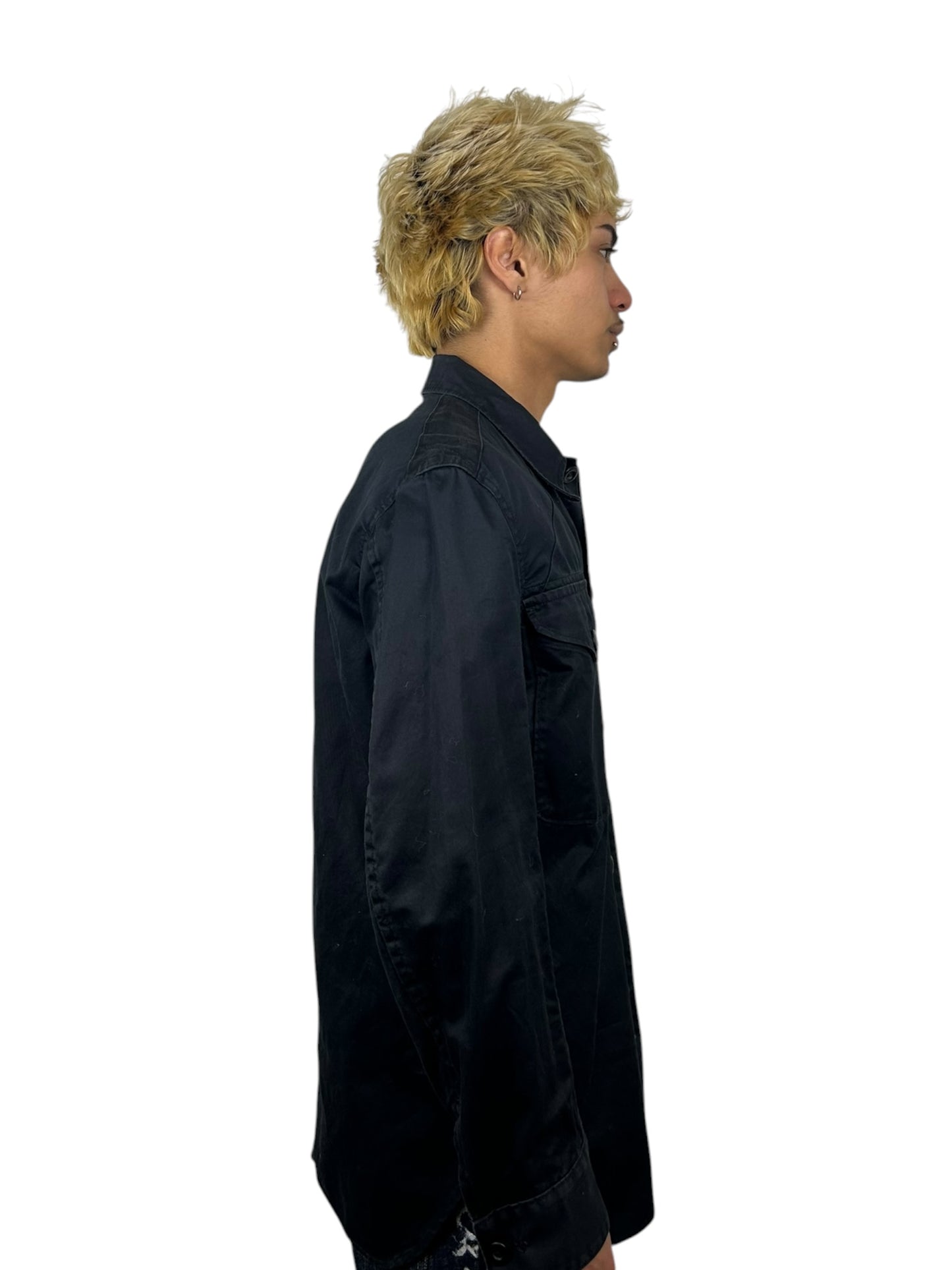 2001 General Research “Battle Shirt” Treated Cotton Button Up (L)