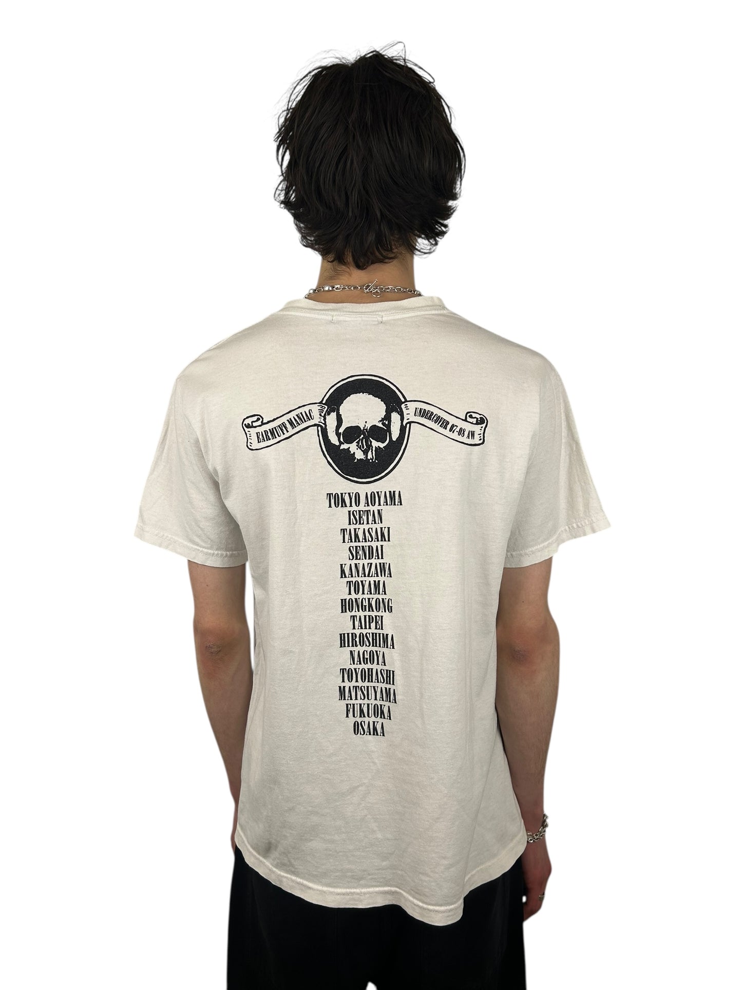 2009AW Undercover Earmuff Maniac Runway Premier Release T-Shirt (M)