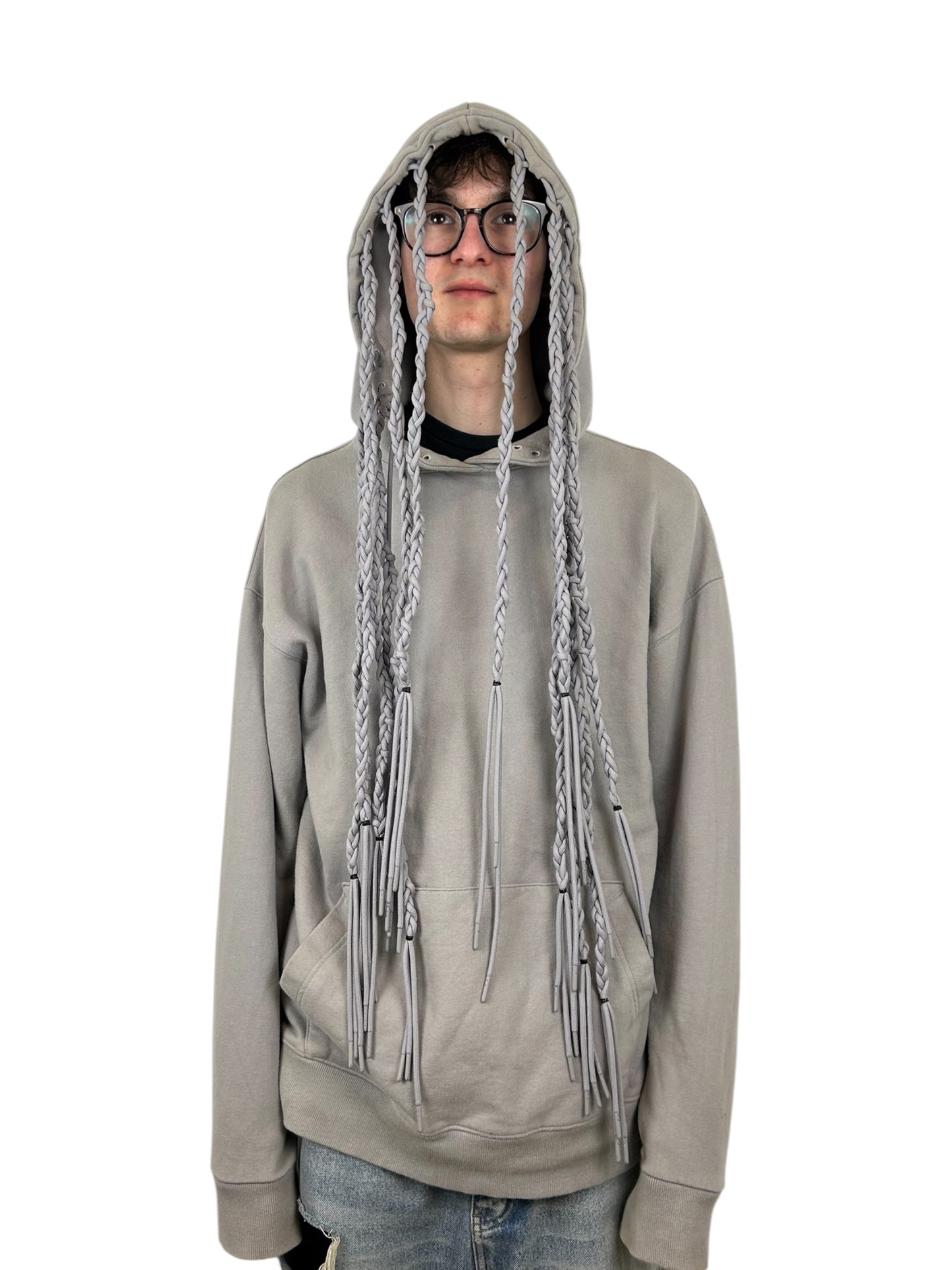 Post Archive Faction Multi Braided Grommet Sweater (L)