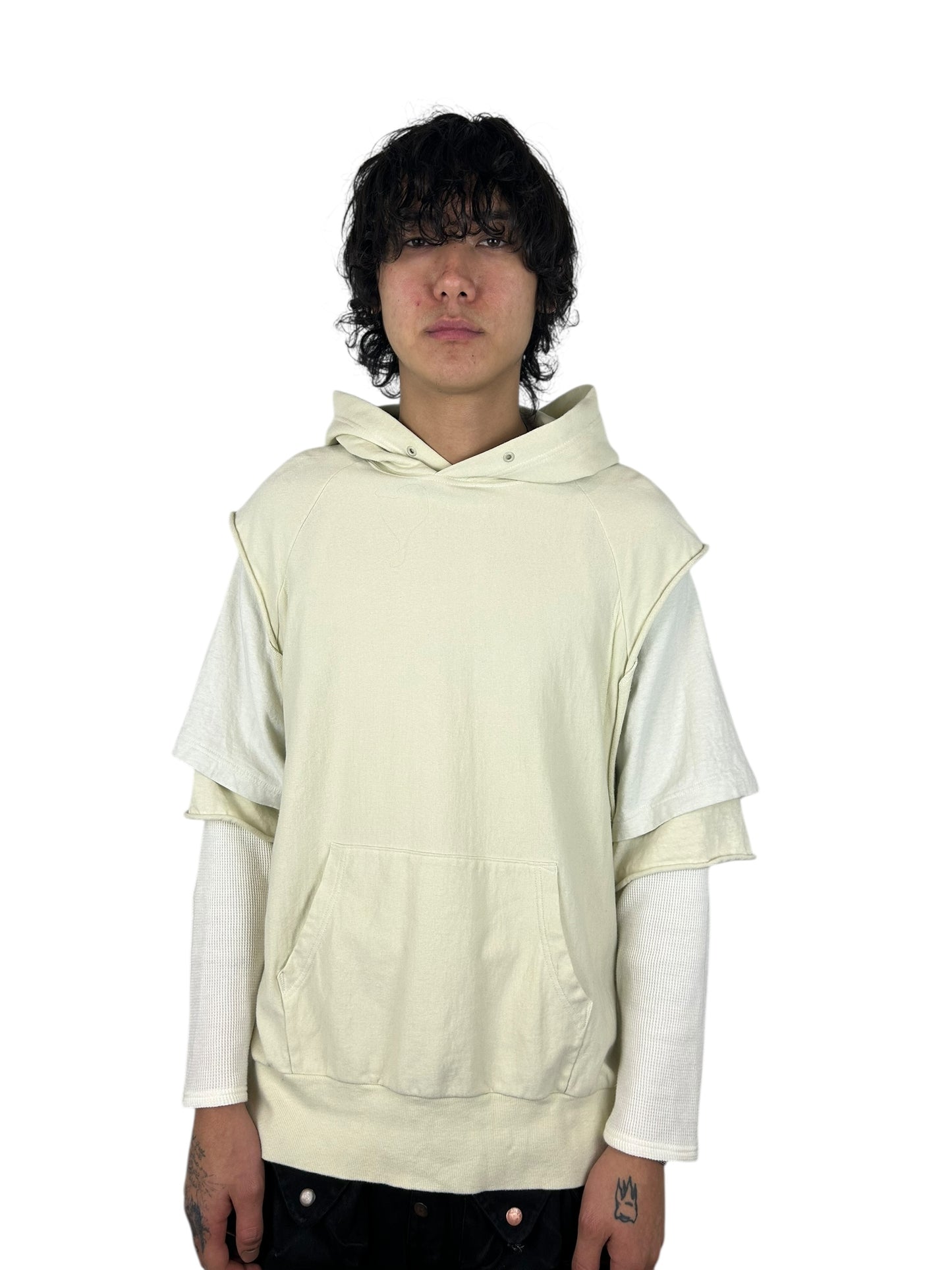 2021SS Undercover Layered Sleeve Hoodie (L)