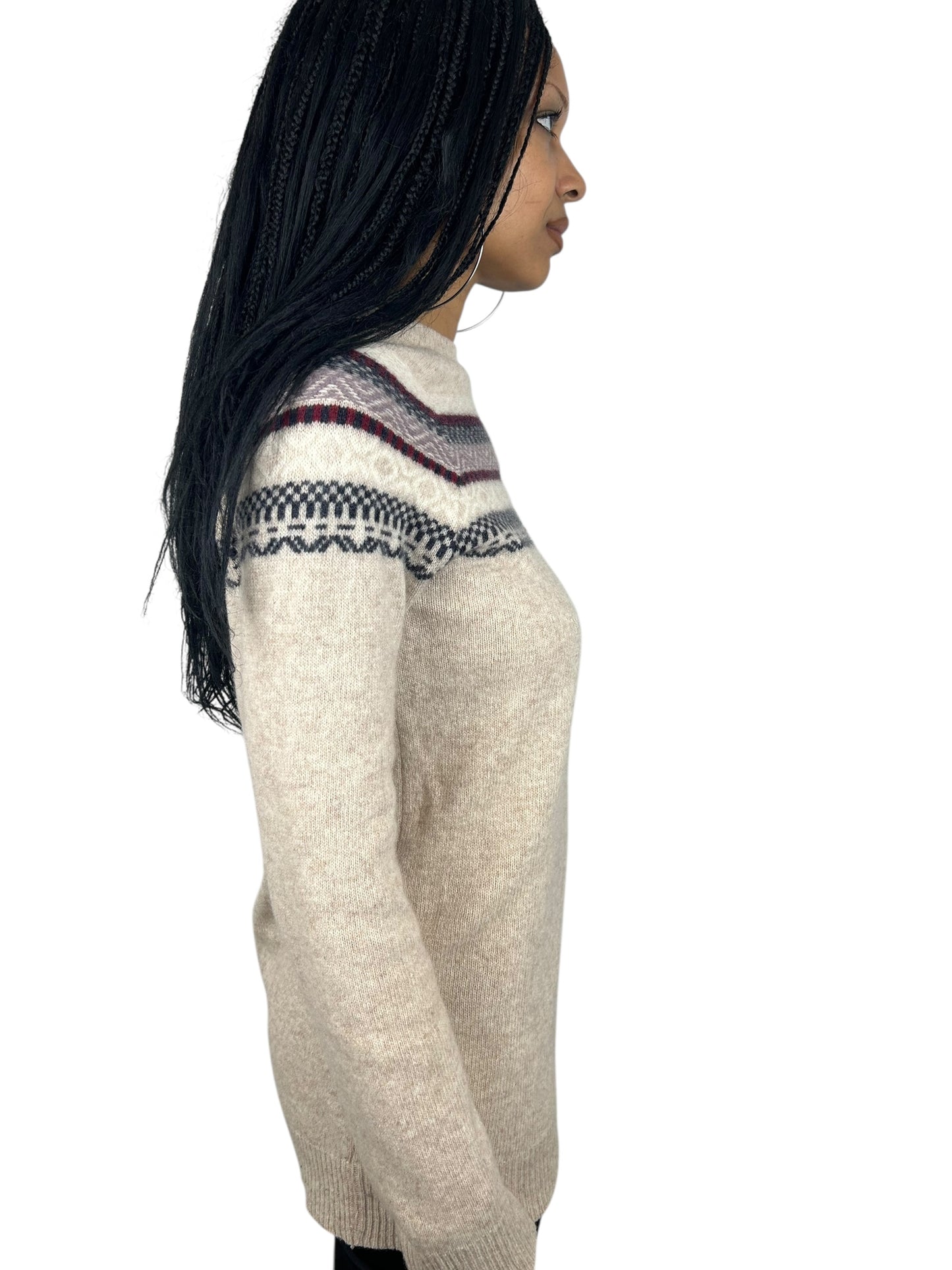 2010AW Undercover Nordic Yoke Wool Knit Sweater (M)