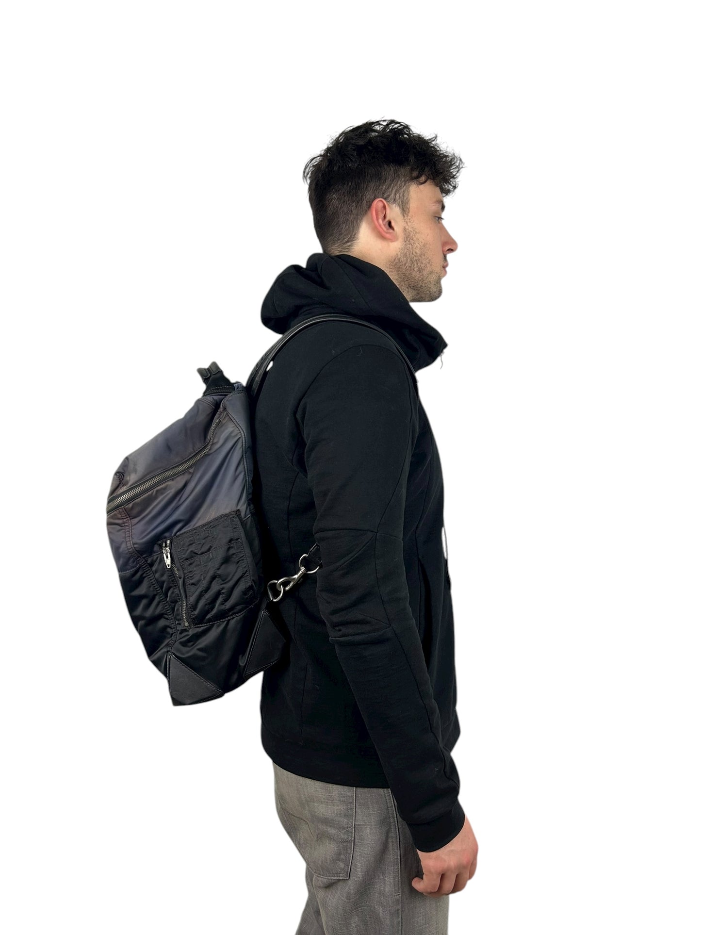 2010s Alexander Wang Faded 2-Way Nylon Backpack