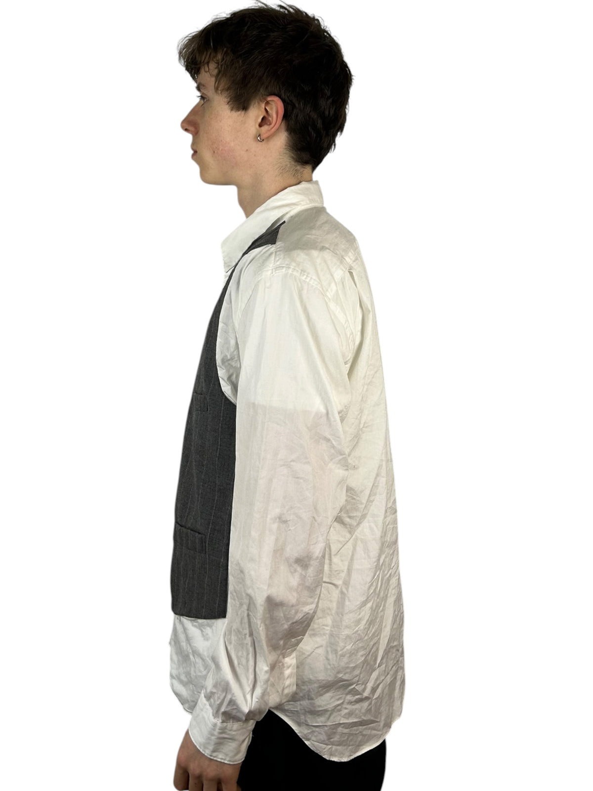 2009AW Comme des Garçons Homme Hybrid Dress Shirt (S)