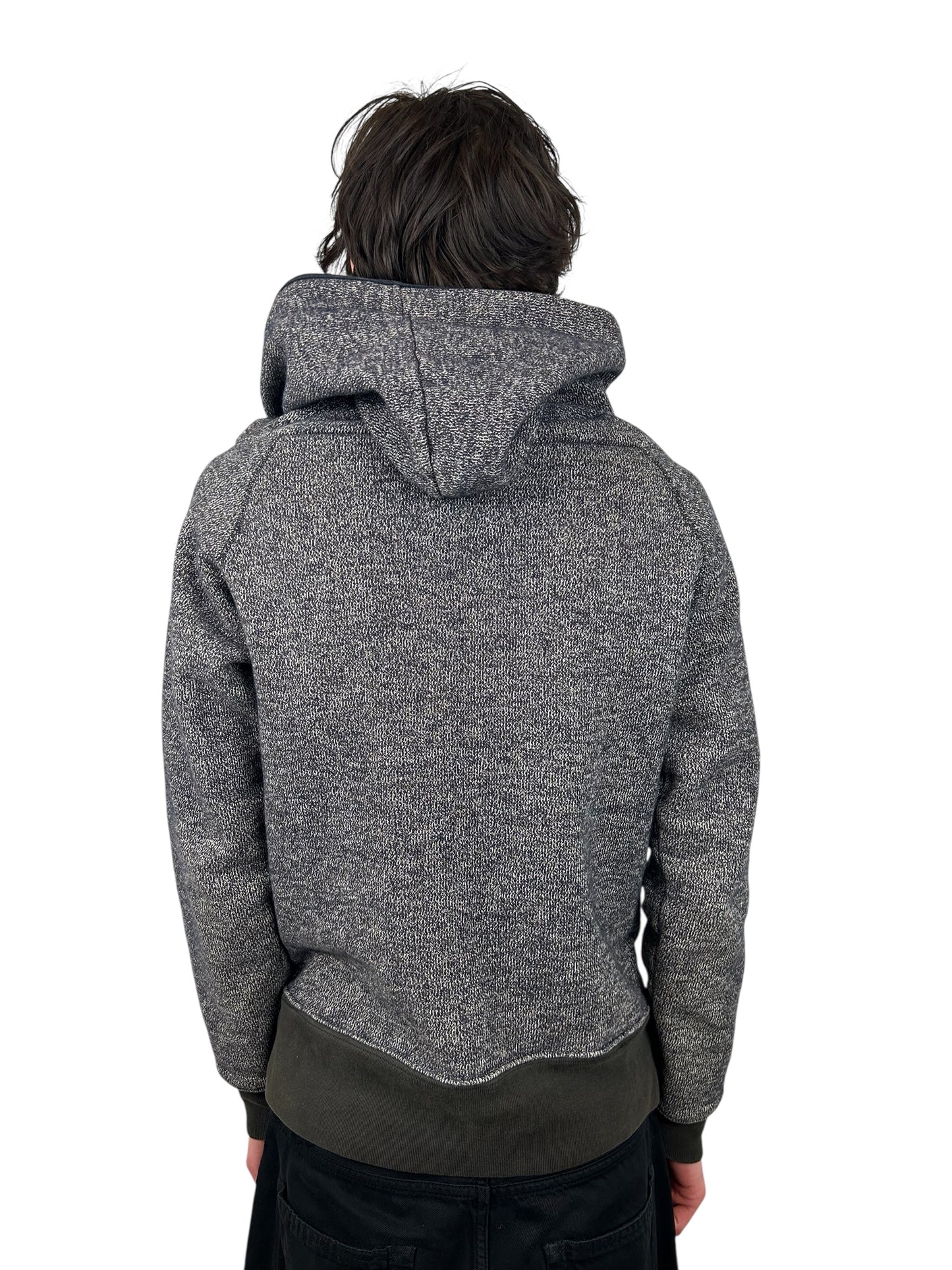 Kapital Loopback Knit CottonBlend Pullover Hoodie (M)
