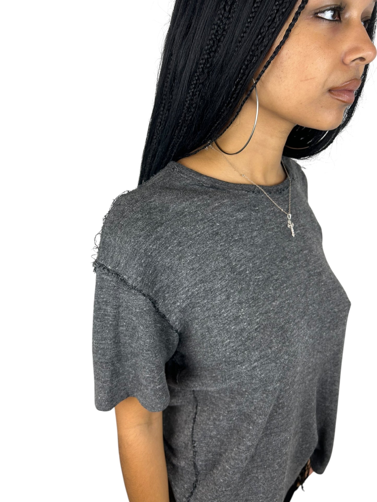 2010FW Comme des Garçons Homme Distressed Seam T-Shirt (M)