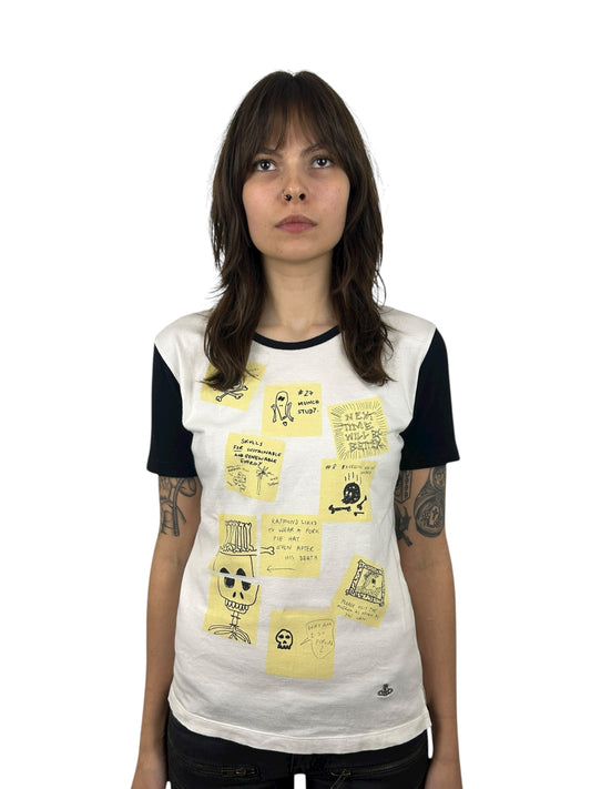 Vivienne Westwood Man “Unalive” Post-it T-Shirt (M)