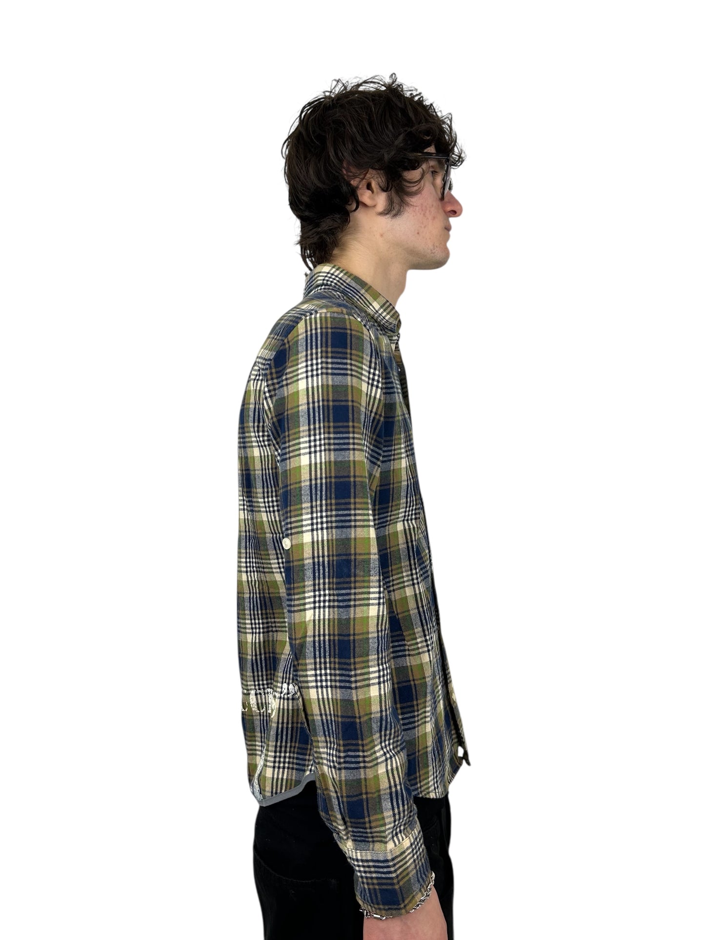 2000s PPFM “Wustenfuchs 1944” WWII Tartan Check Flannel (M)