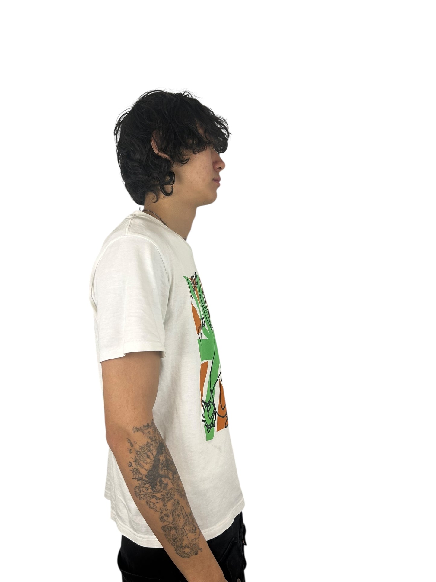 2002AW Number (N)ine “I Wanna Be Your Man” Union Jack Graphic T-Shirt (XL)