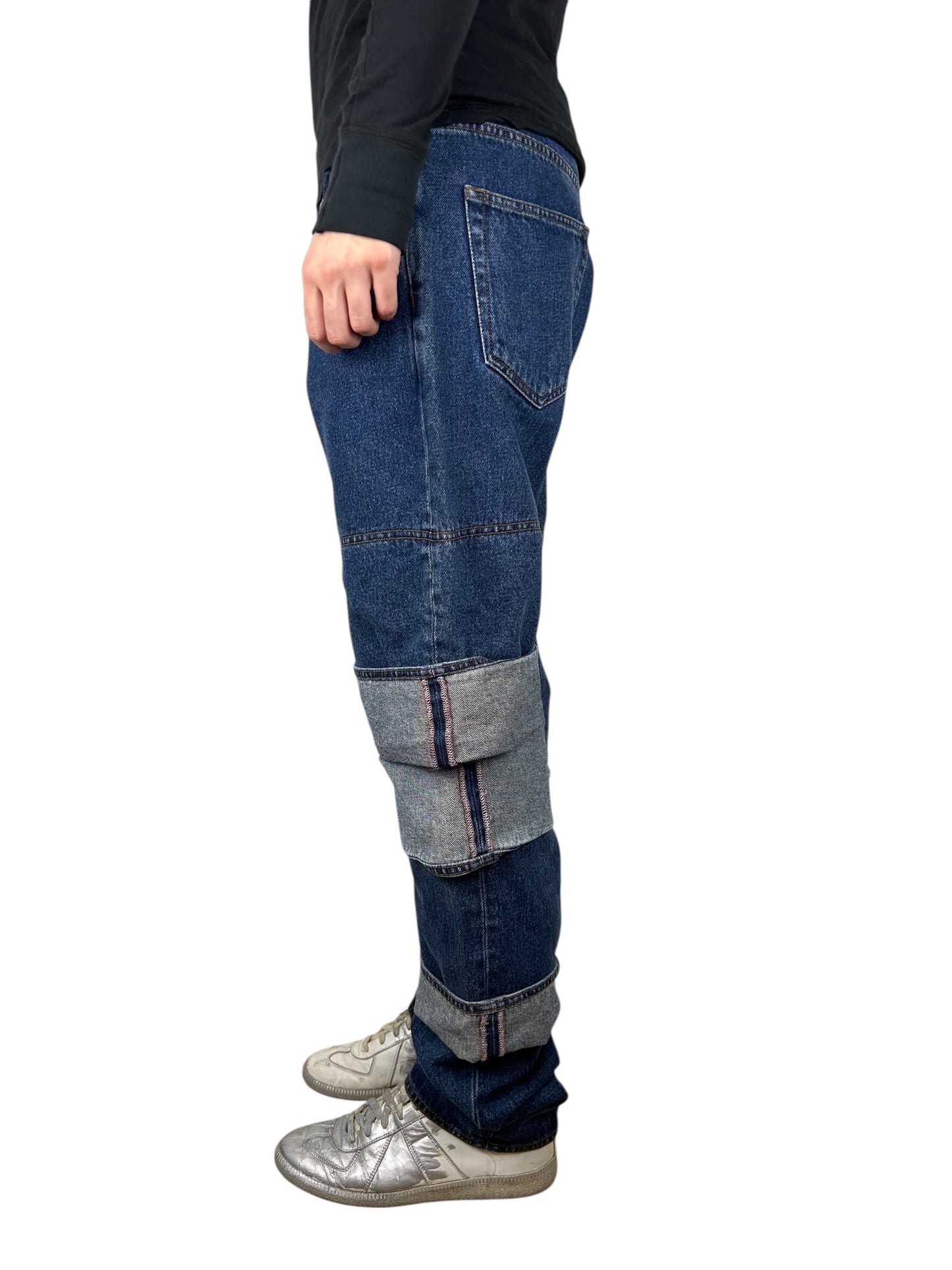 Y/Project Triple Cuff Layer Denim (33x32)