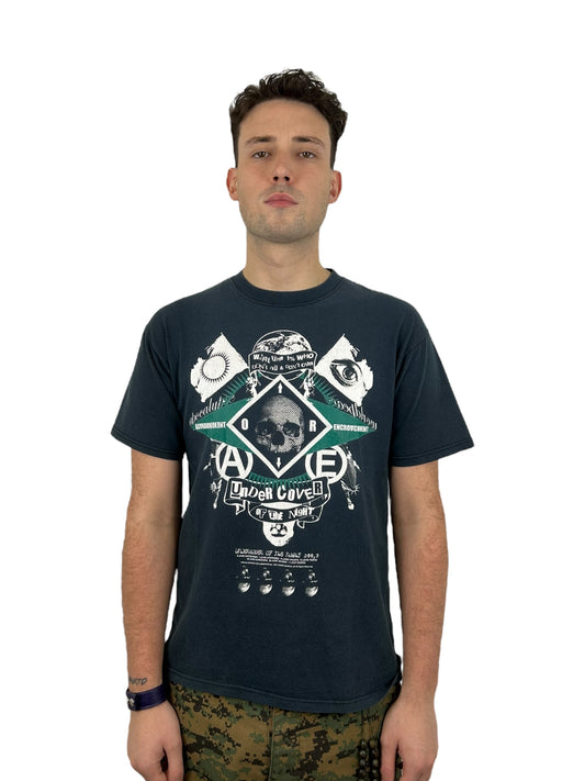 2003SS Undercover Scab Skull Graphic T-Shirt (L)