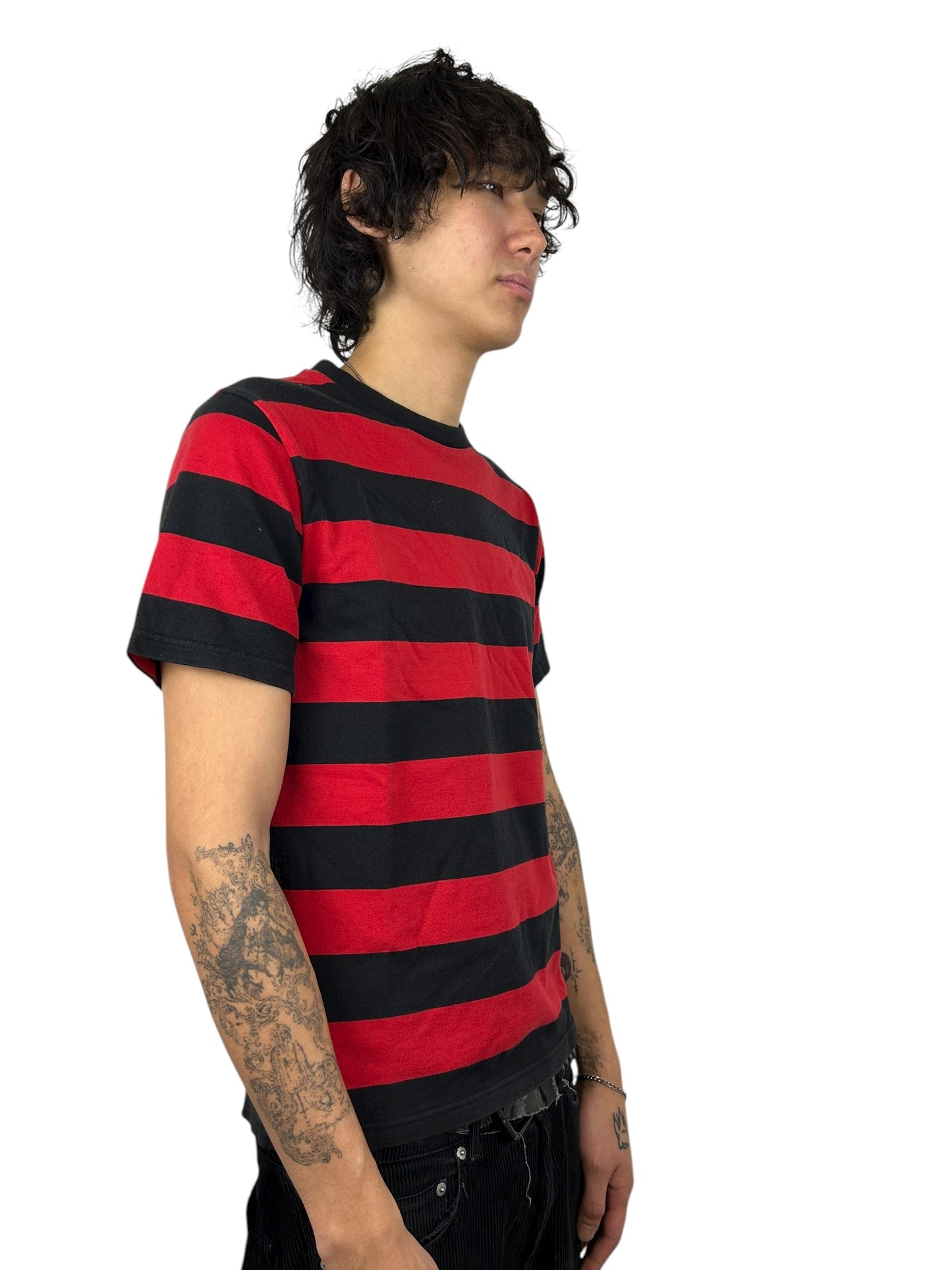 2003AW Number (N)ine Kurt Striped T-Shirt (M)