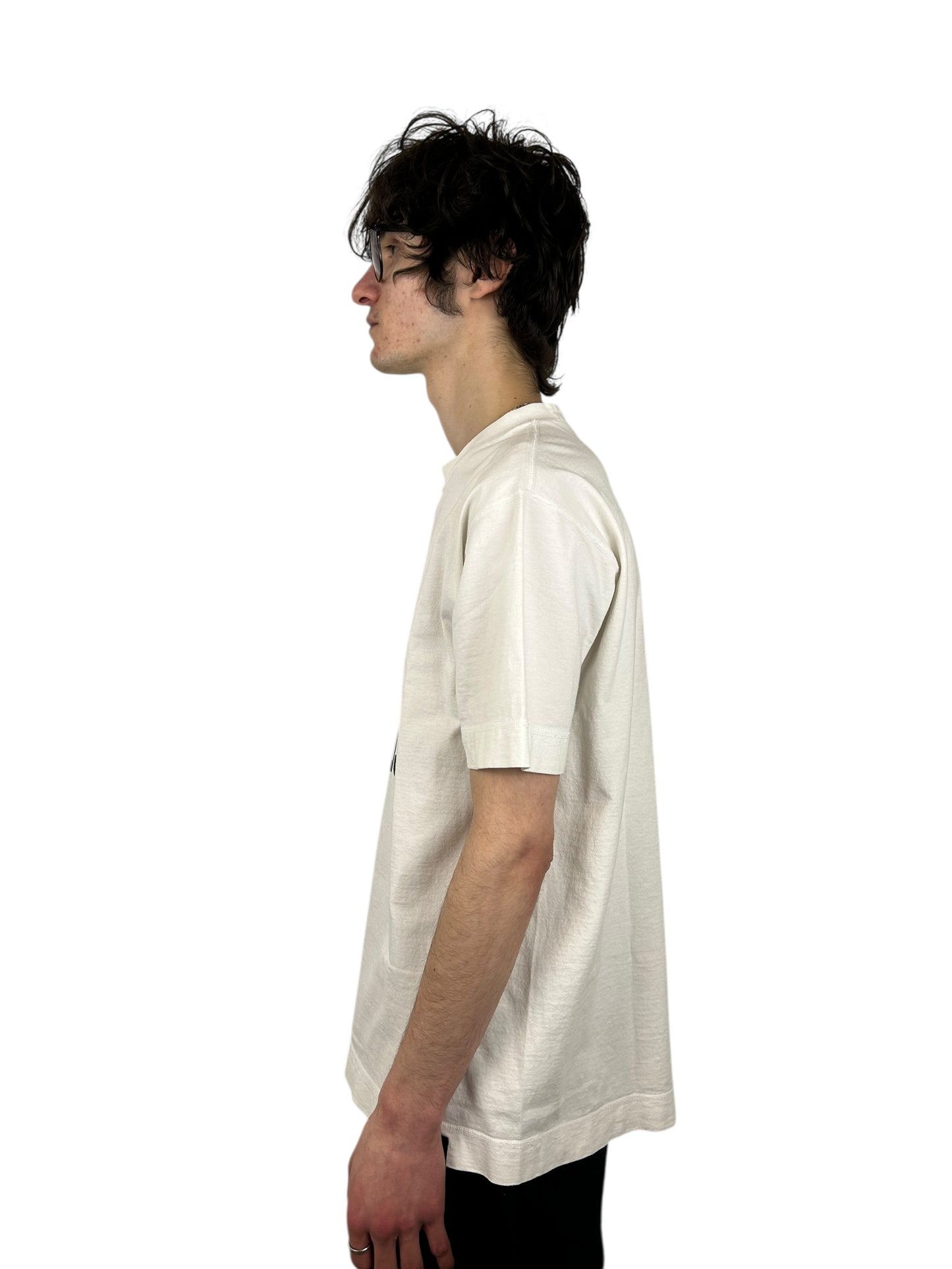 2004 General Research "God or Gods?" Faded Graphic T-shirt (L)