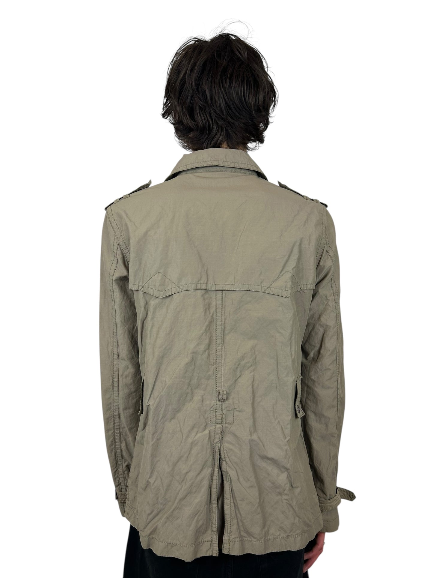 PPFM Military Utility Trench Coat w Internal Harness (L)