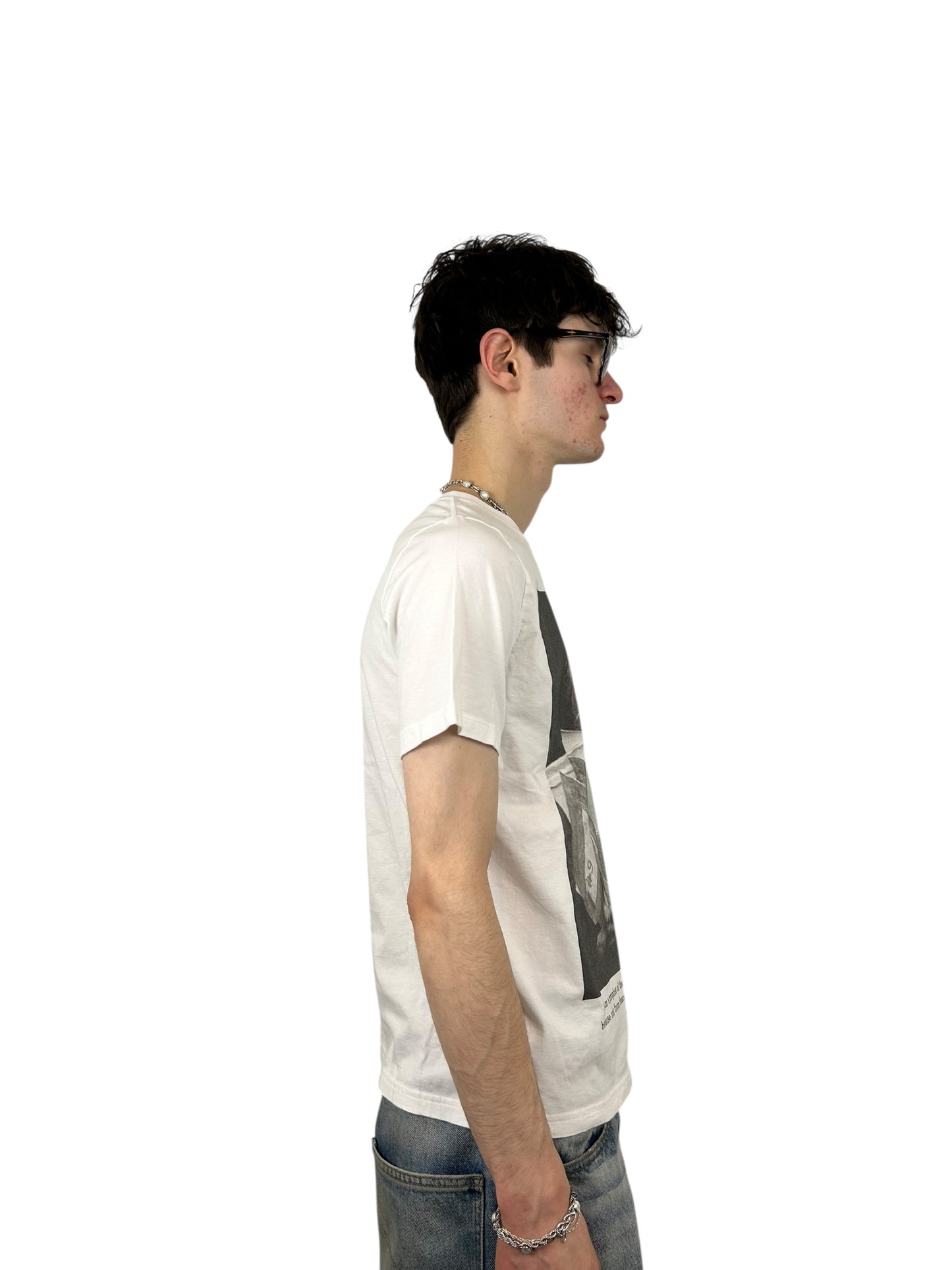 Number (N)ine Miroslav Tichý Chaos Graphic T-shirt (M)