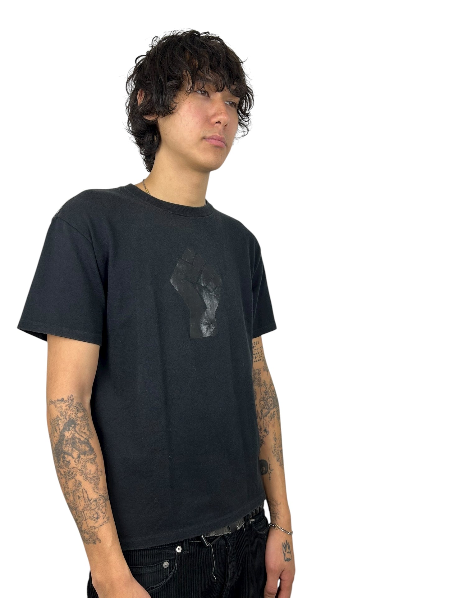 1998SS NWT Undercover Wet Summer Raised Fist T-Shirt (L)