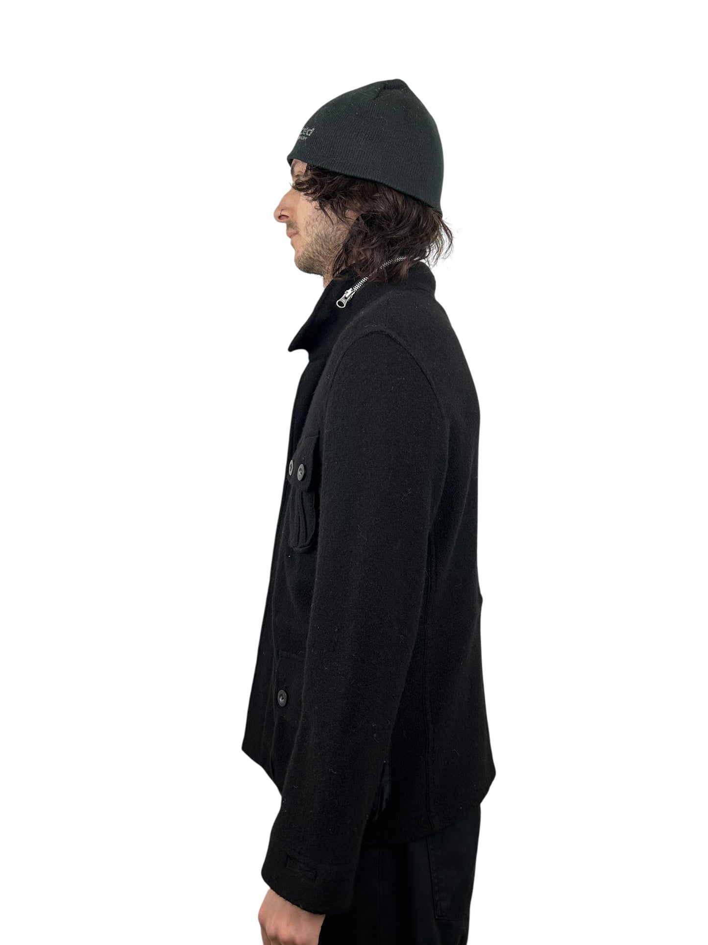 2000s PPFM Military Wool Cargo Jacket (M)