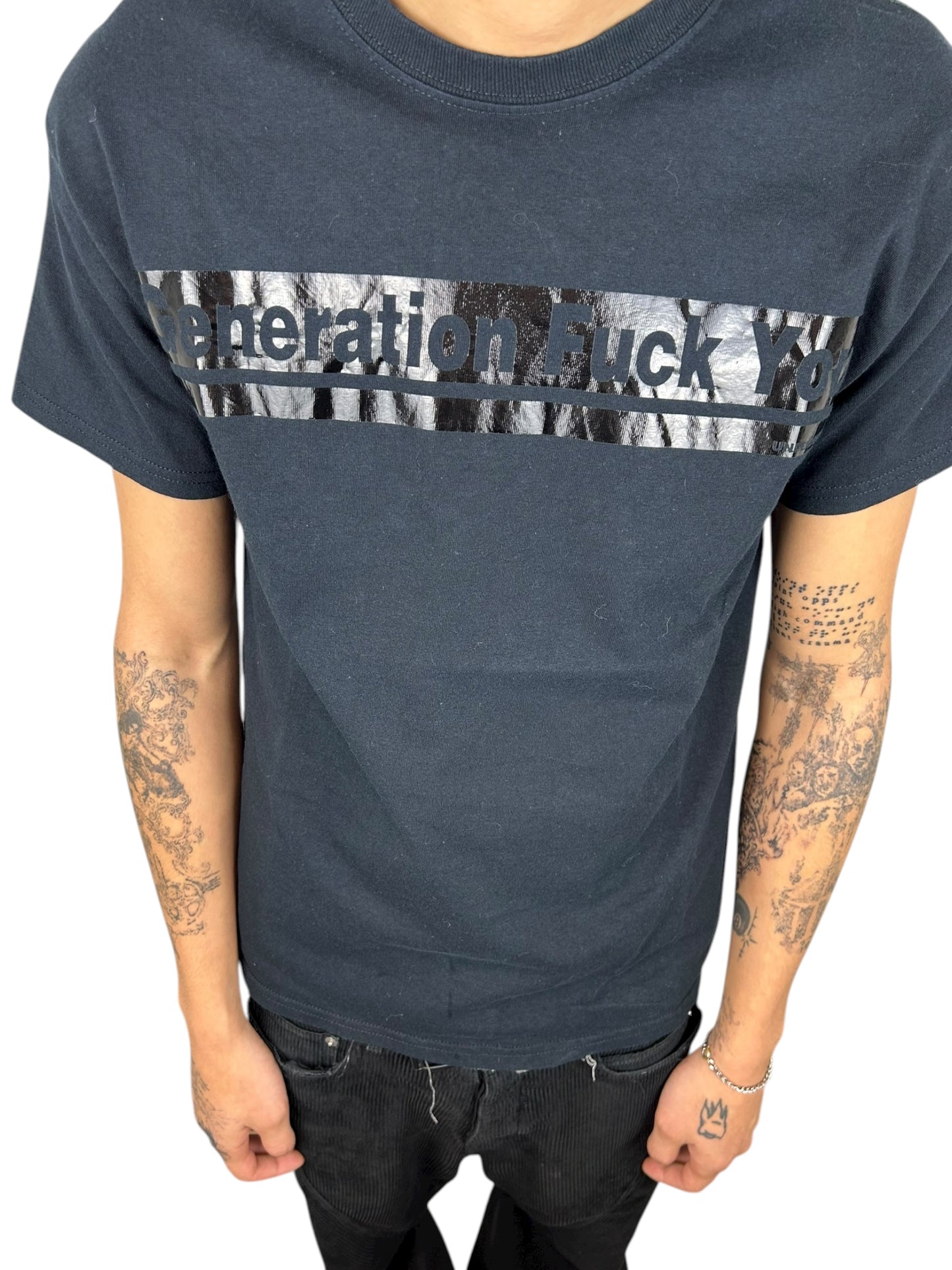 1999AW Undercover “Generation Fuck You” Trainspotting T-Shirt (M)