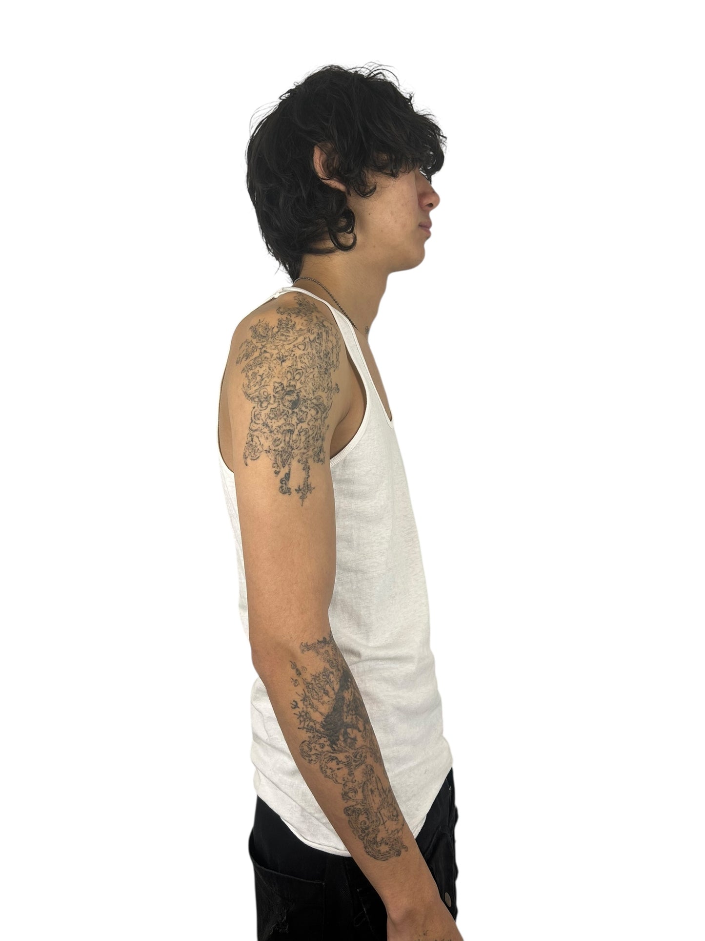 2003AW Number (N)ine Low Drop Tank Top