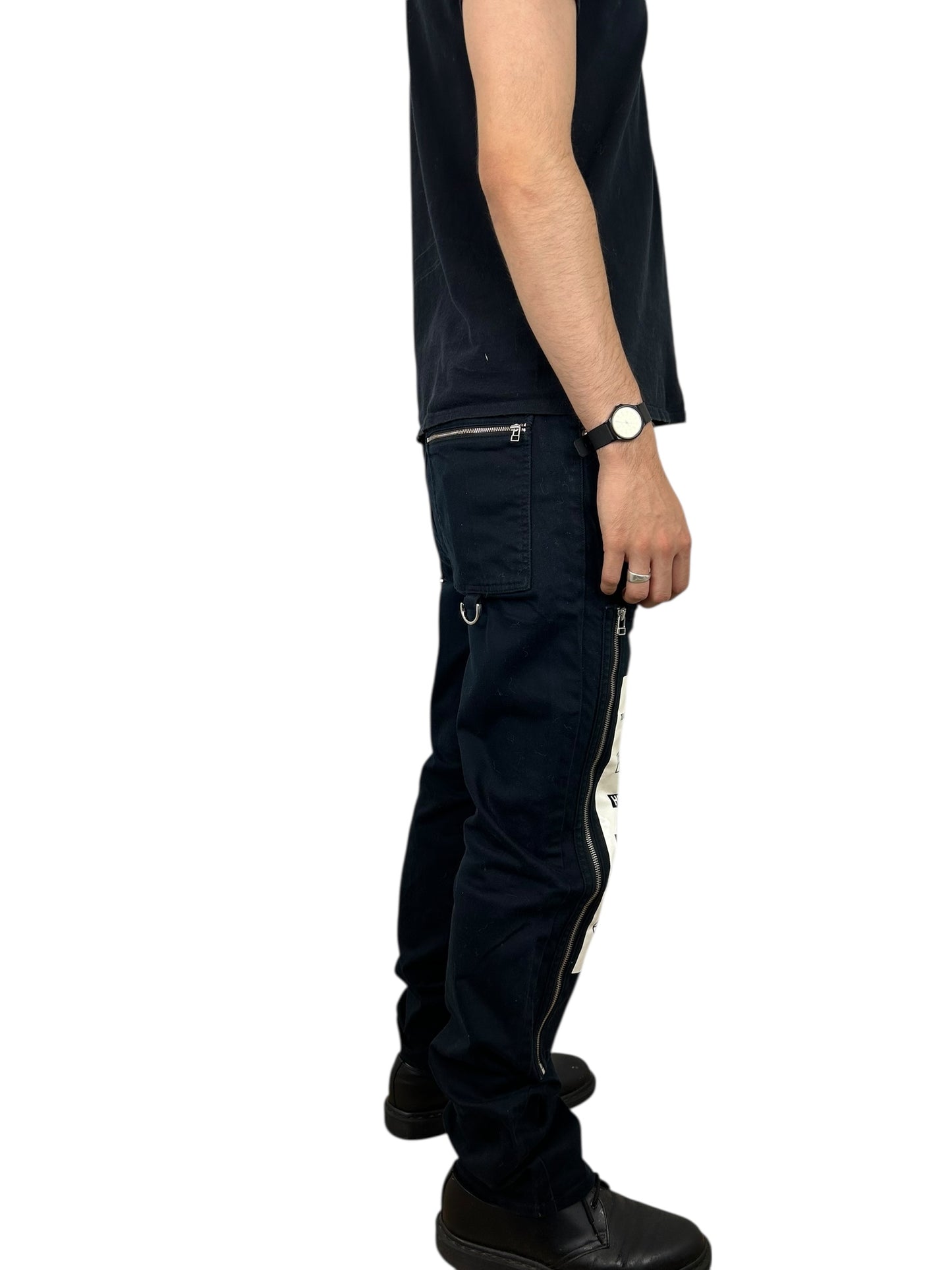 2015SS Hood By Air Detachable Panel Zipper Pants (32x32)