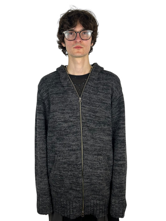 PPFM Space Dye Full Zip Hooded
Chunky Knit (XL)