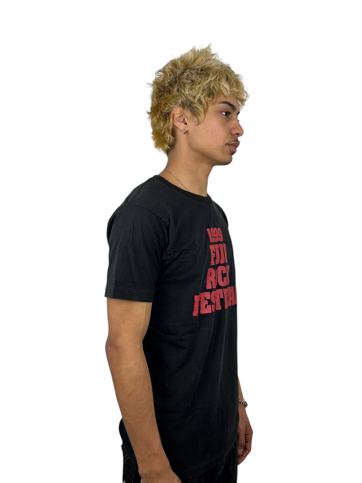 1999 Levi’s x Fuji Rock Festival Logo Print T-Shirt (M)