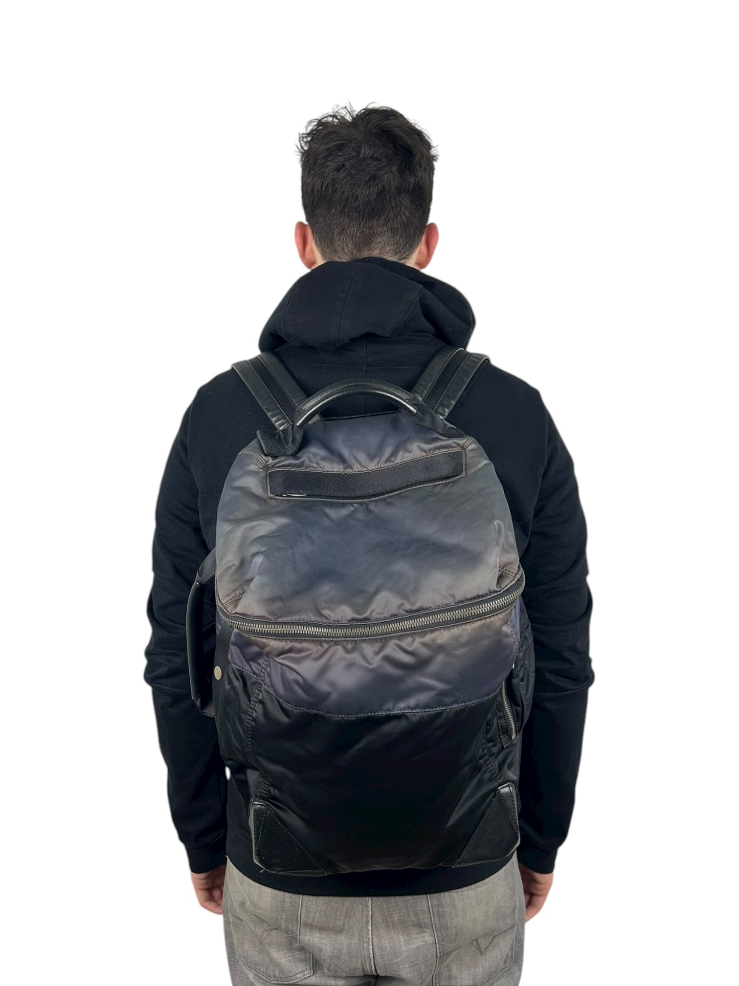 2010s Alexander Wang Faded 2-Way Nylon Backpack