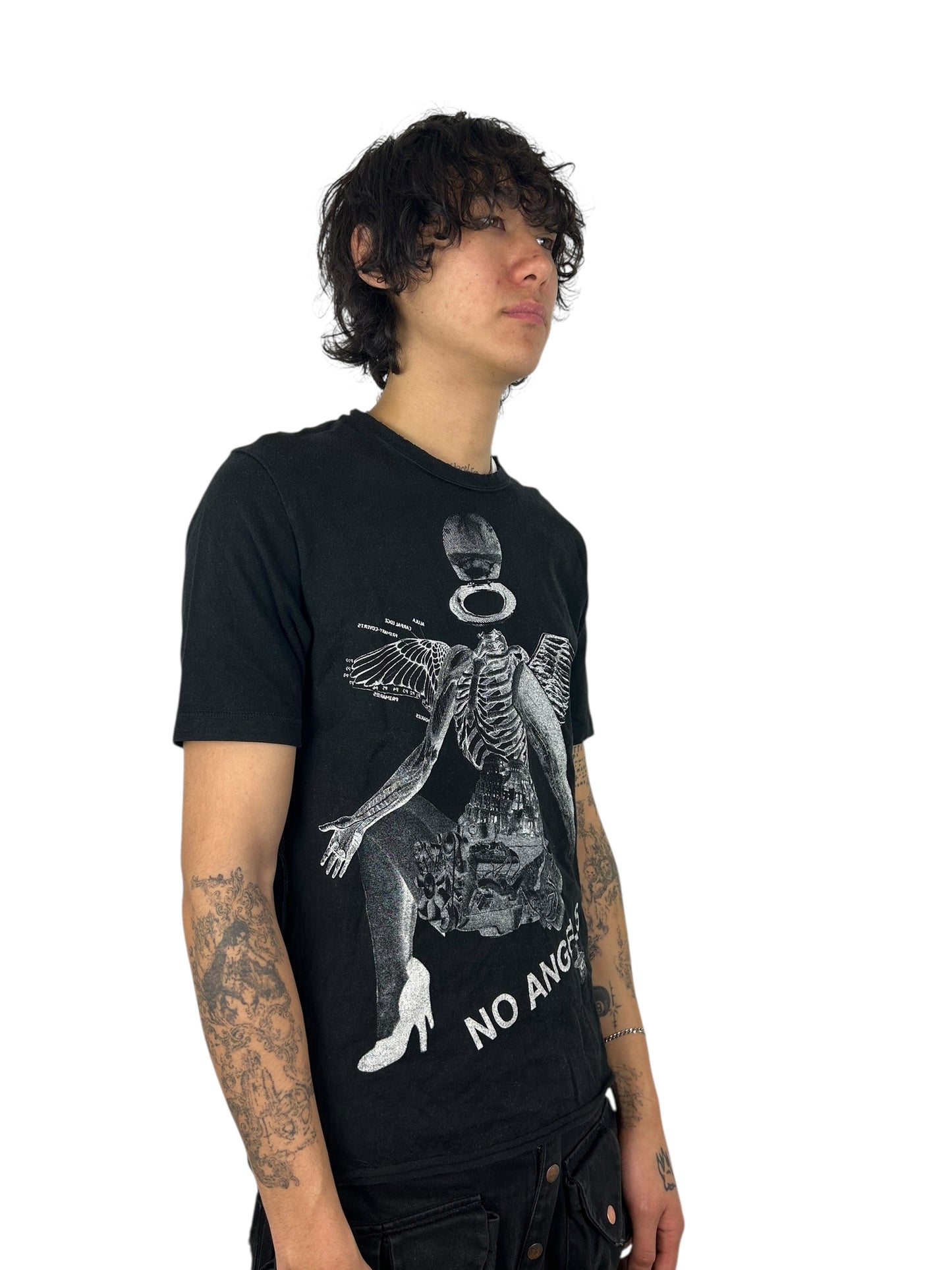 2003AW Undercover “No Angels” Surreal Collage T-Shirt (M)