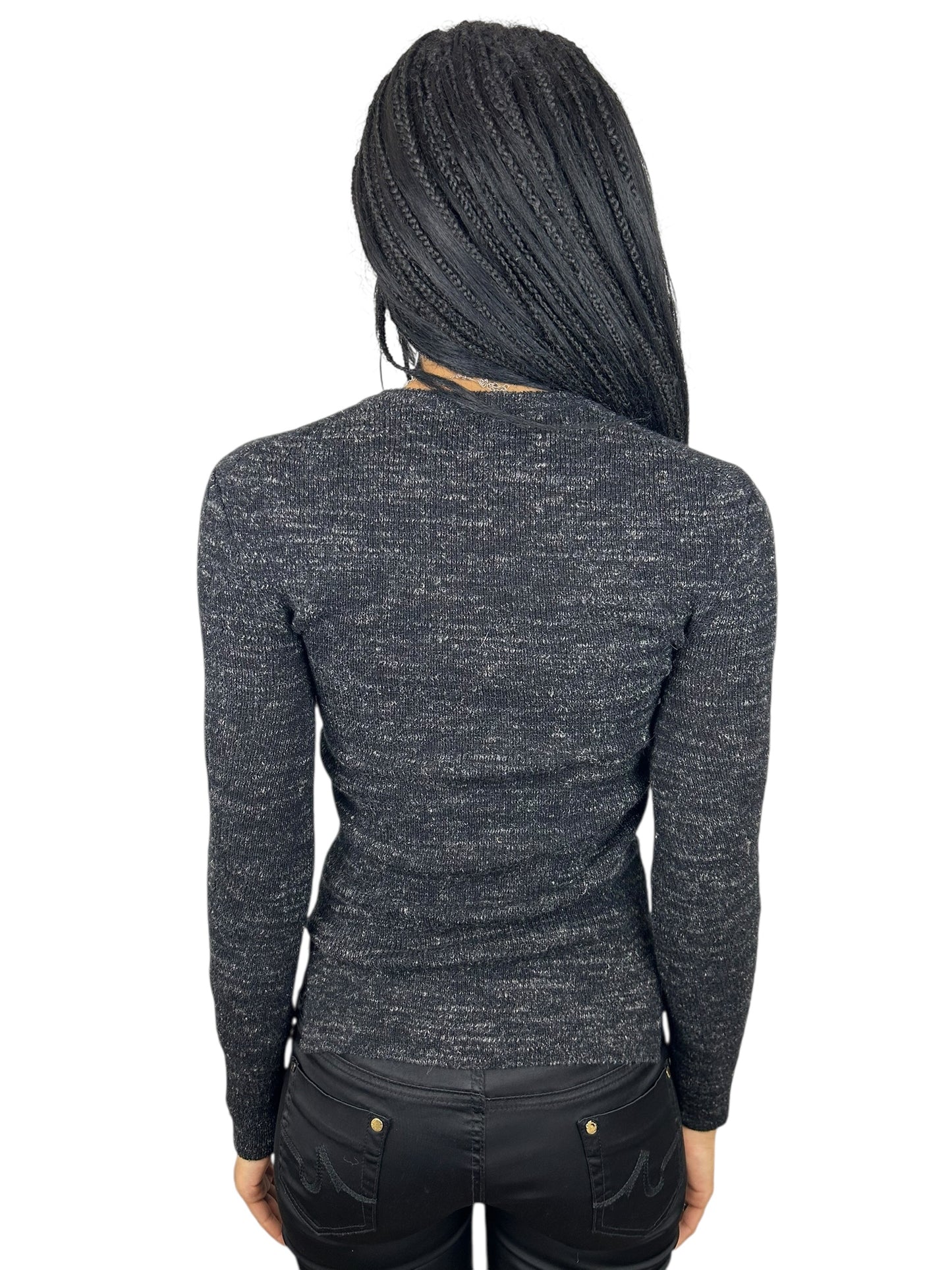 2000's Celine by Phoebe Philo Asymmetrical Wool Sweater (S)