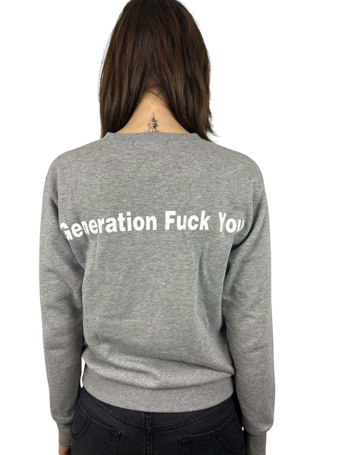 1999AW Undercover “Generation Fuck You” Trainspotting Crewneck (S)