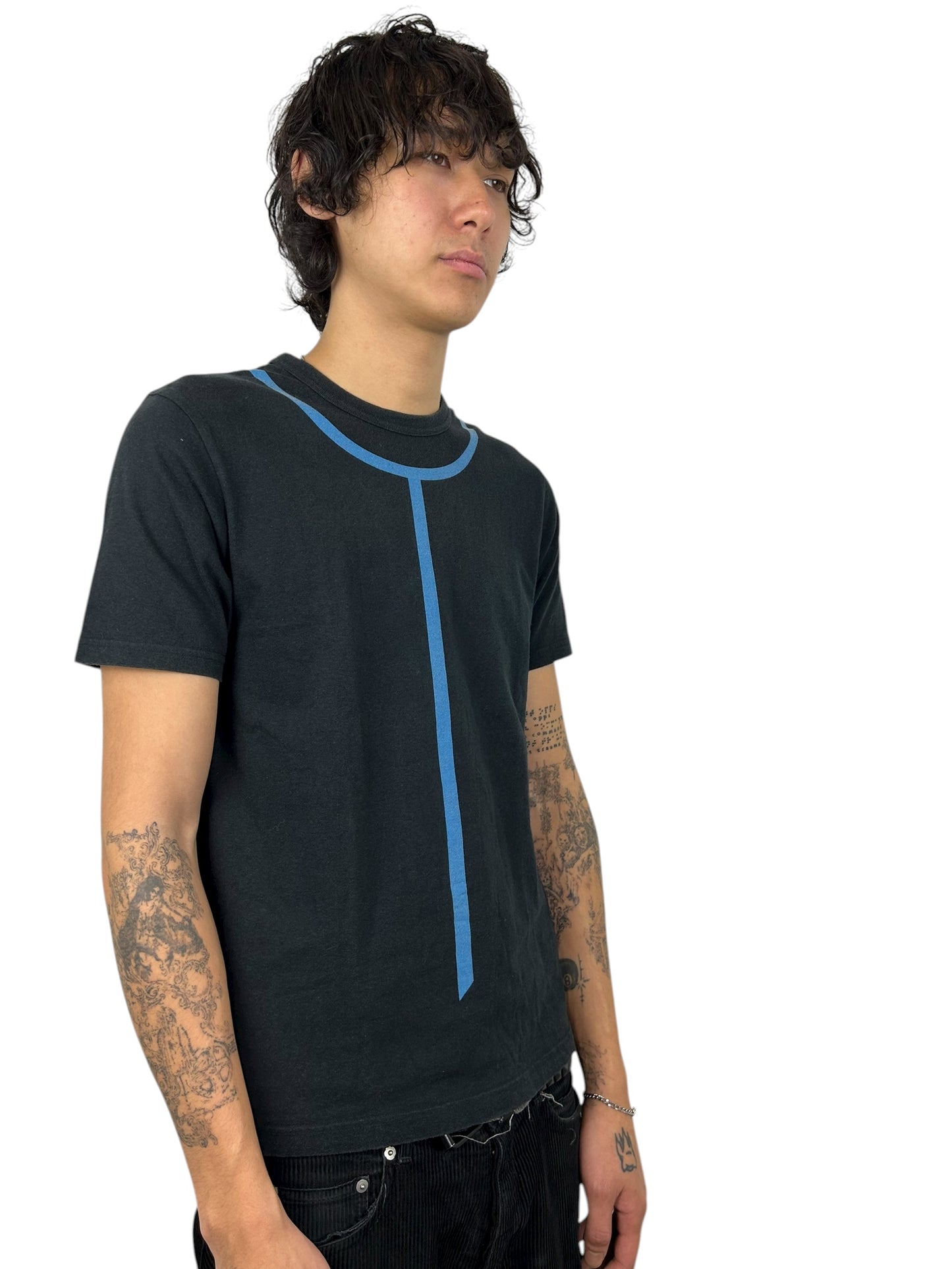 Undercover T-Line Graphic Print T-Shirt (M)