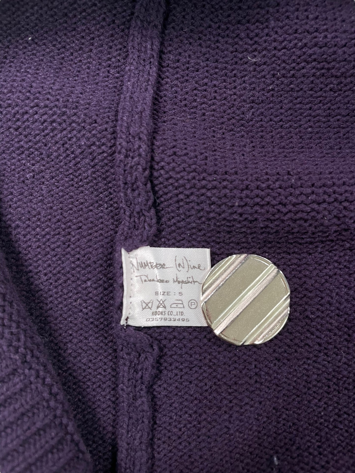 2003AW Number (N)ine Two-Tone Thermal Cloaked Afterhood (XL)