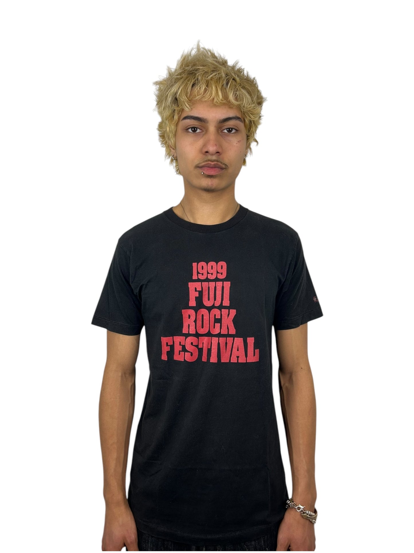 1999 Levi’s x Fuji Rock Festival Logo Print T-Shirt (M)