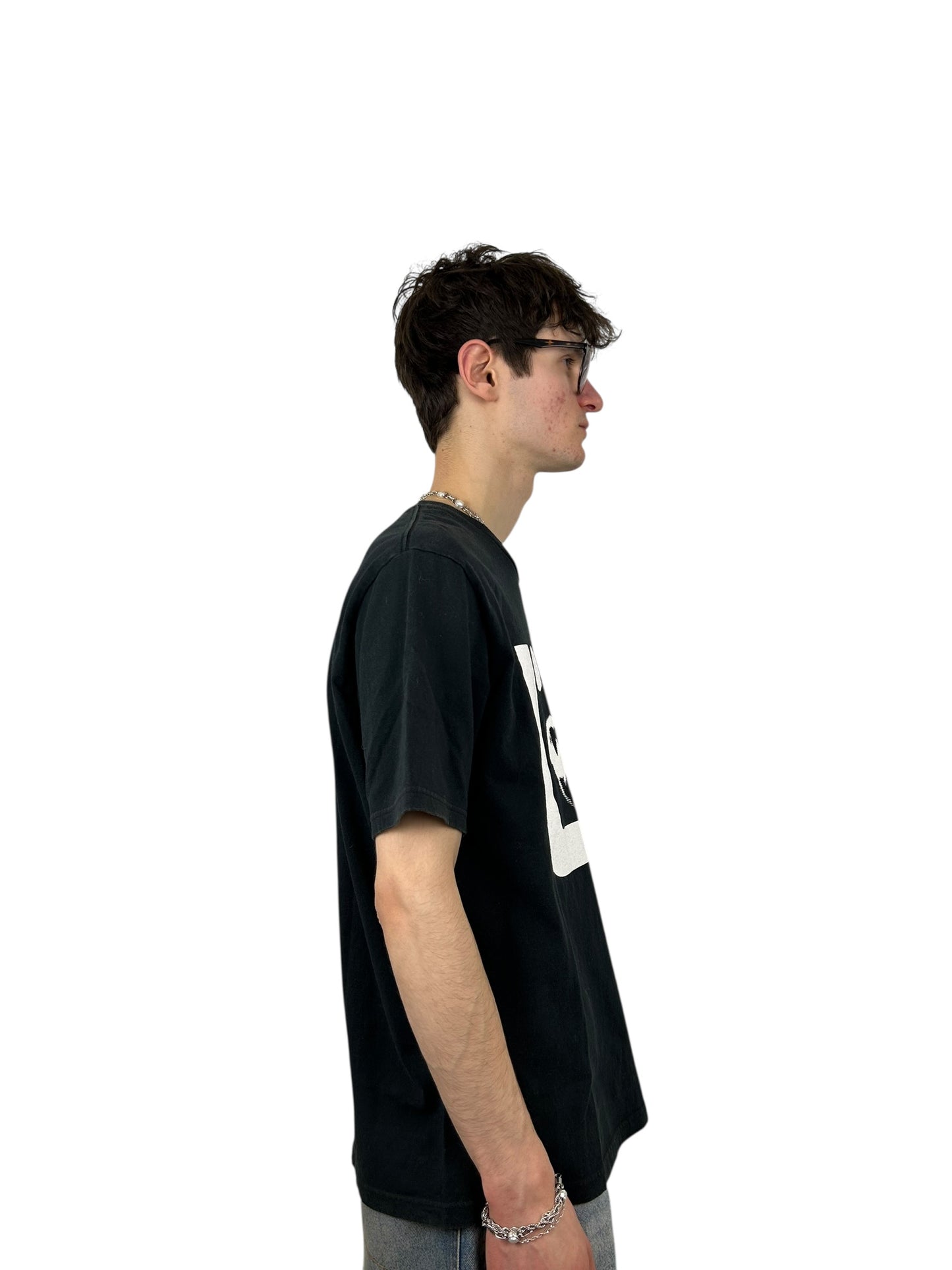 2017AW Undercover Fangs Face Graphic U Logo T-shirt (L)